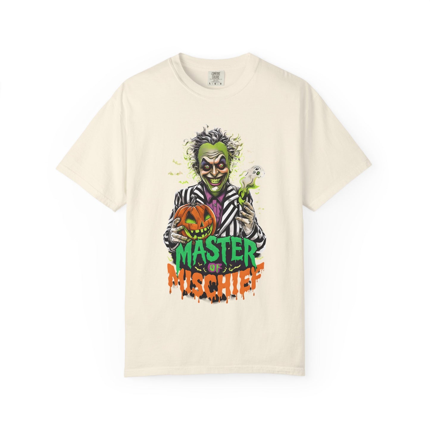 Master of Mischief Unisex T-Shirt, Halloween Party Shirt, Costume Tee, Spooky Gift, Fall Apparel, Graphic Tee
