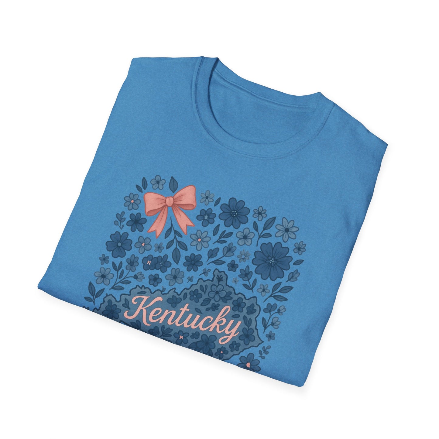 Kentucky Floral Unisex T-Shirt, Kentucky Shirt, Southern Pride Tee, Spring Fashion Top, Gift for Her, Casual Wear