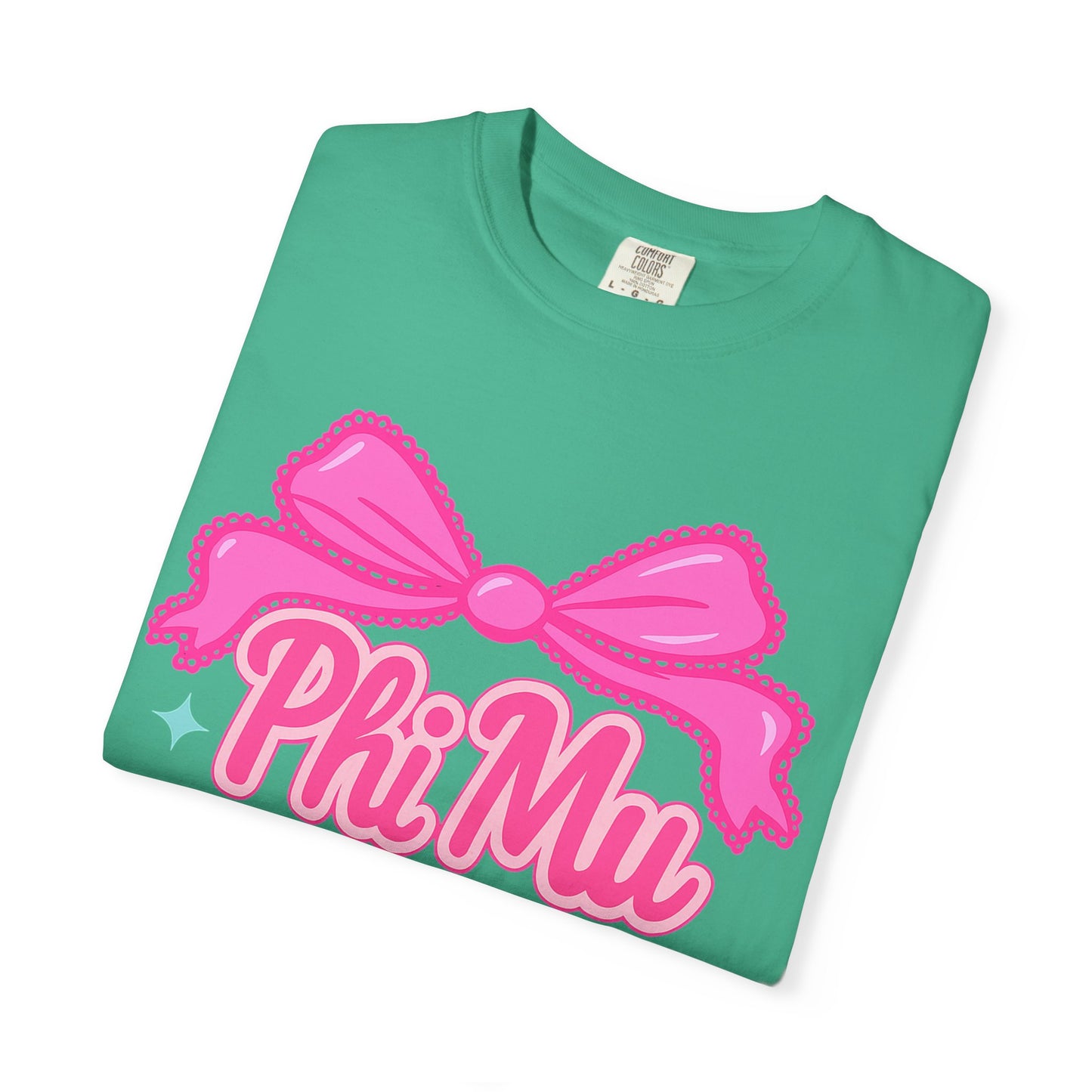 PhiMu Bow Pink Sorority T-Shirt