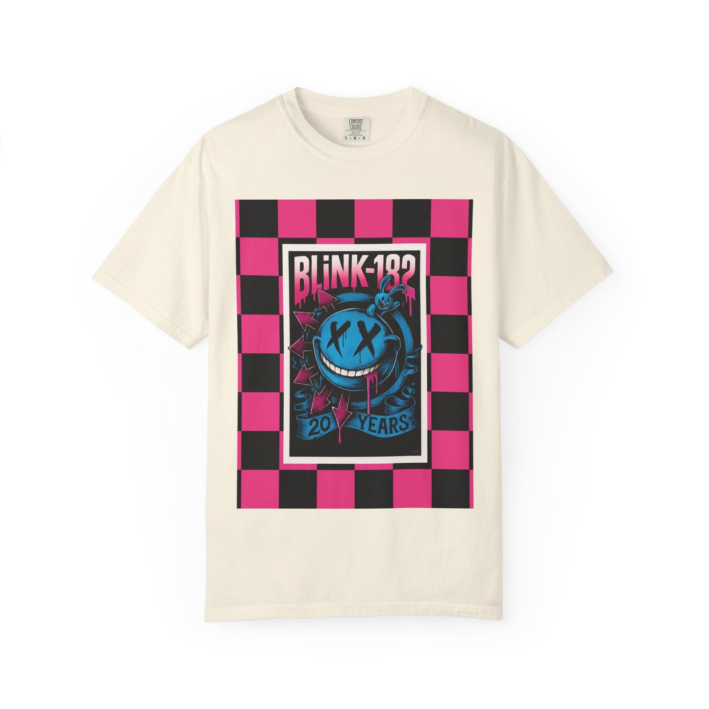Blink-182 20 Years Unisex T-shirt, Music Tee, Vintage Graphic Shirt, Band Merch, Festival Wear, Concert Outfit