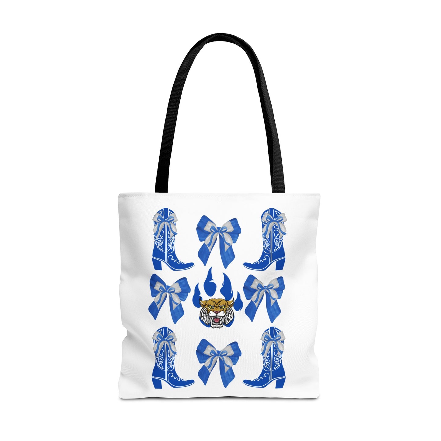 KY wildcats Stylish Blue Cowboy Boots Tote Bag, Kentucky Wildcats Fan, Kentucky Game Day, UK Wildcats, Kentucky Alumni, Graduation Gift, Lexington KY Gift