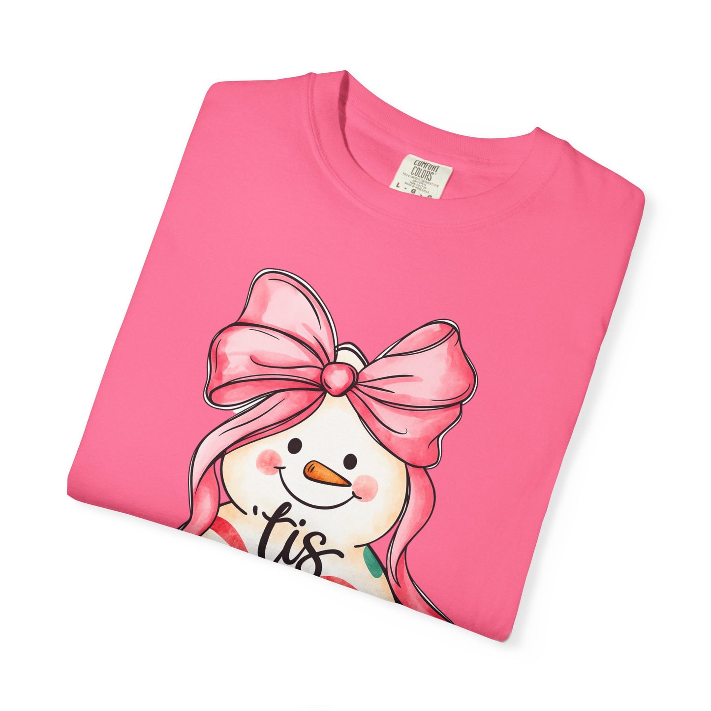 Festive Snowman T-Shirt - 'Tis the Season