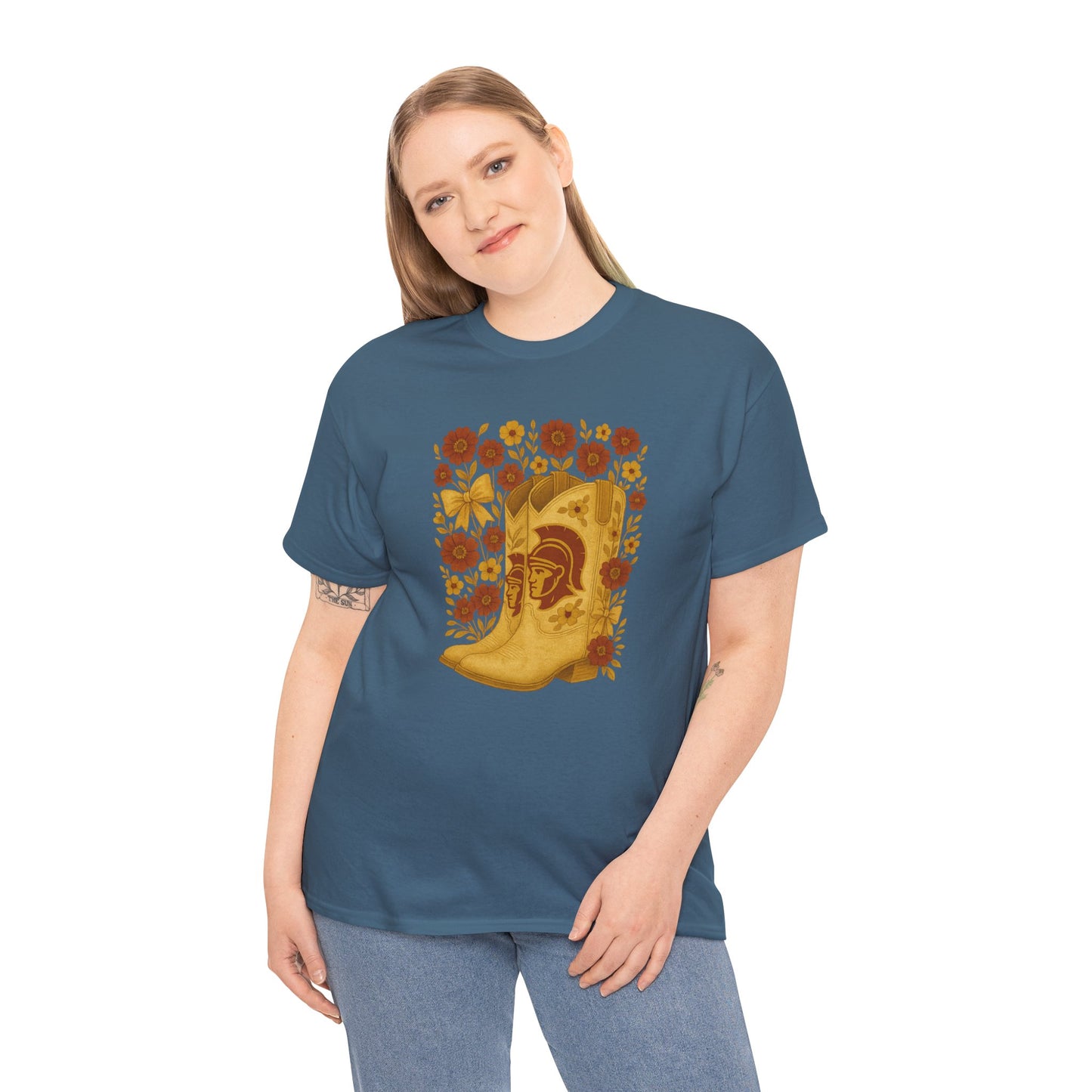 Trojans Cowboy Boot Tee