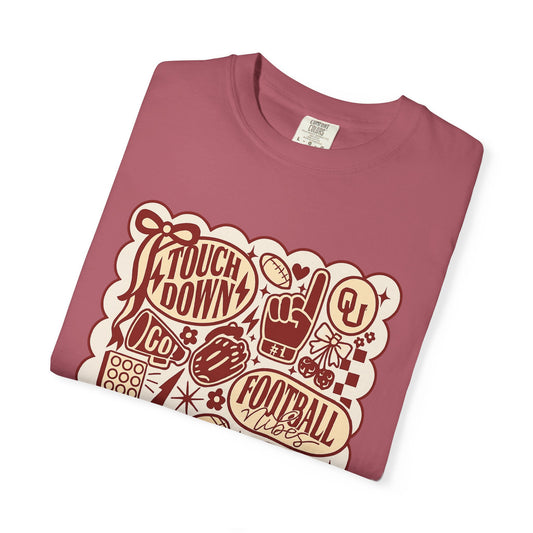 Touchdown Game Day Unisex T-shirt - Football Lover Tee, OkU Celebration