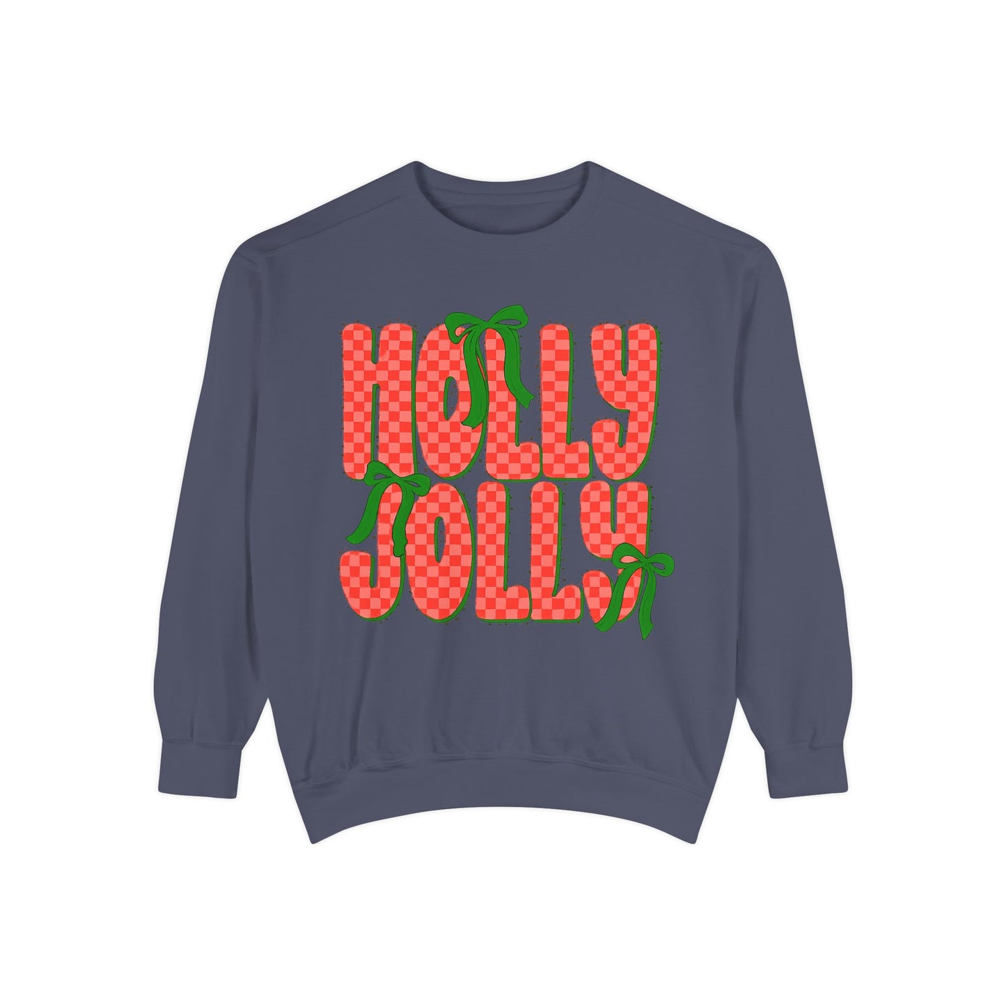Holly Jolly Sweatshirt — Festive Christmas Holiday Pullover