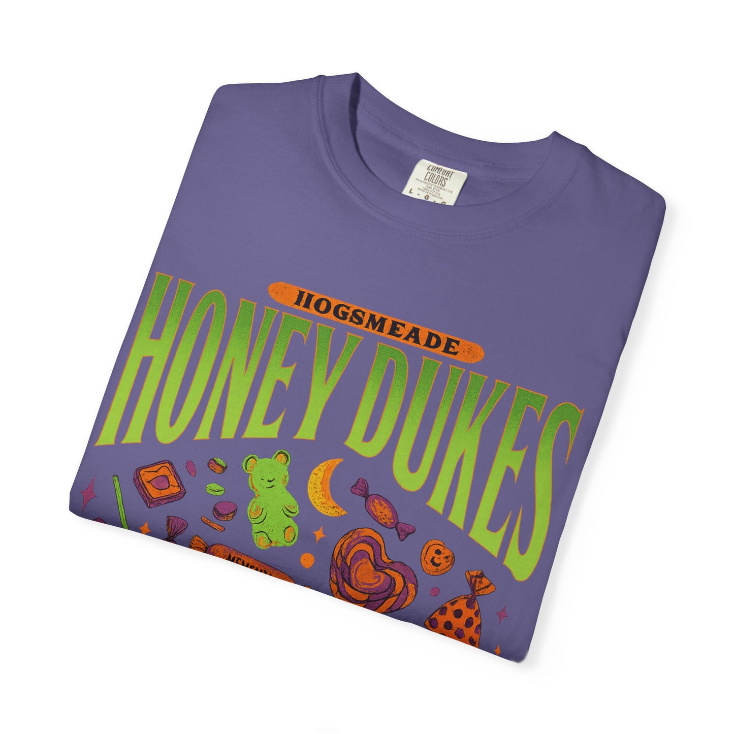 Honey Dukes Wizarding T-Shirt | Unisex Garment-Dyed Tee, Perfect for Fans, Gifts, Celebrations, Cosplay, and Everyday Wear