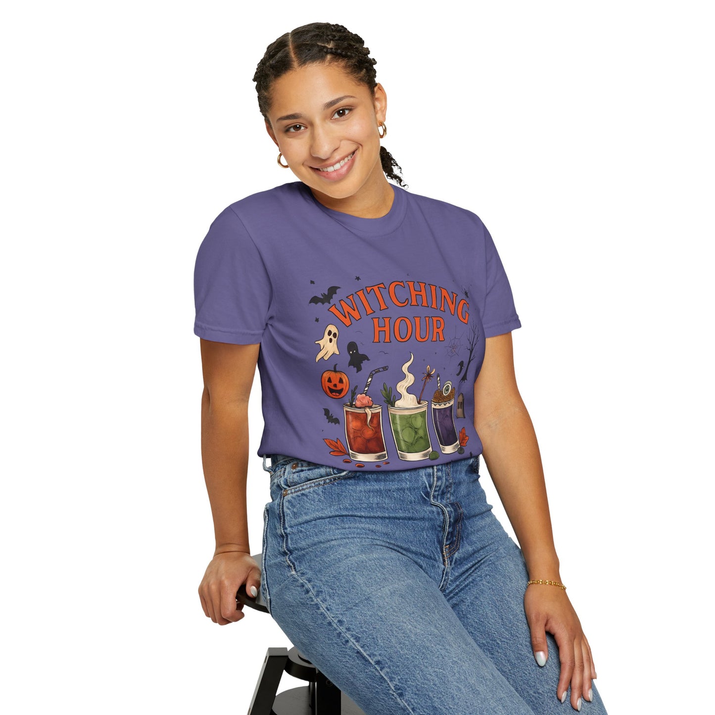 Witching Hour Cocktails T-Shirt | Halloween Apparel