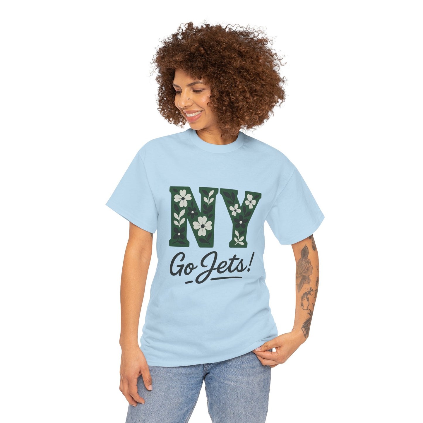 NY Go Jets Unisex Tee | Game Day Sports Fan Apparel