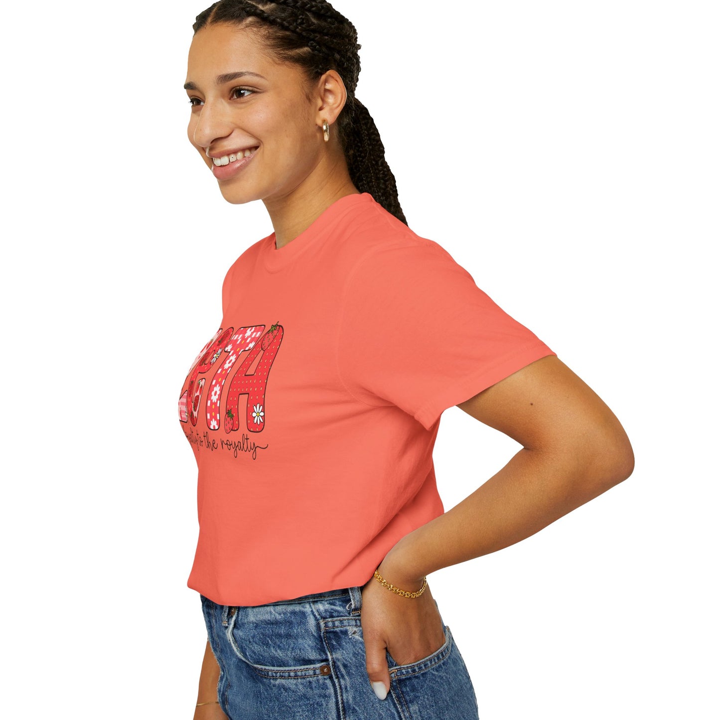 ZTALoyalty T-Shirt, Unisex Garment-Dyed Tee, Perfect for Sorority Events, Greek Life Apparel, Custom Festive Shirt, Everyday Casual Wear