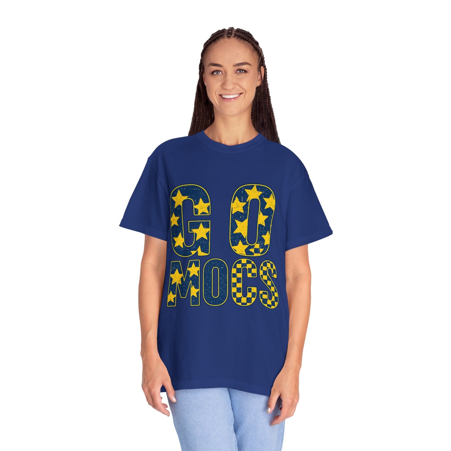 Cheerful 'GO MOCS' Unisex T-Shirt