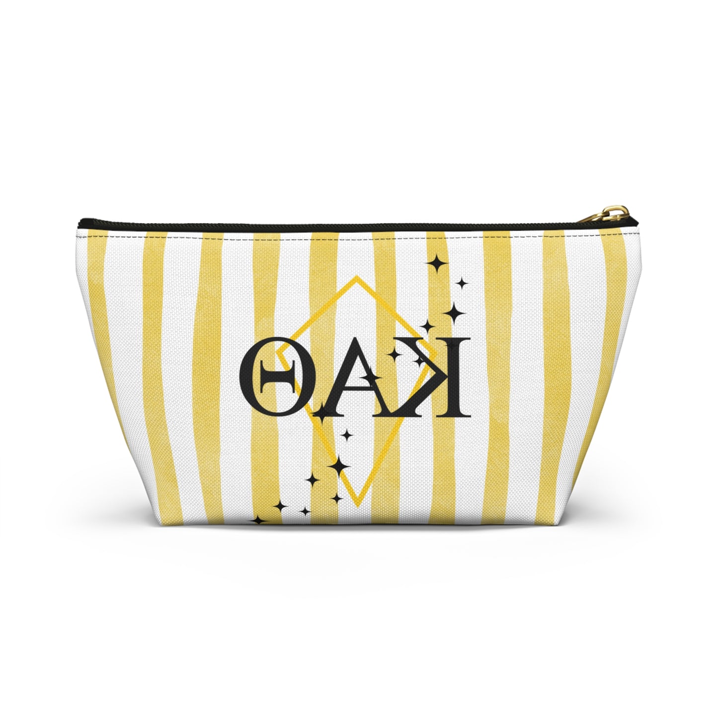 Kappa Alpha Theta Chic Accessory Pouch for Everyday Essentials, Personalized Makeup Bag, Travel Organizing Case, Gifts for Her, Stylish Storage Solution