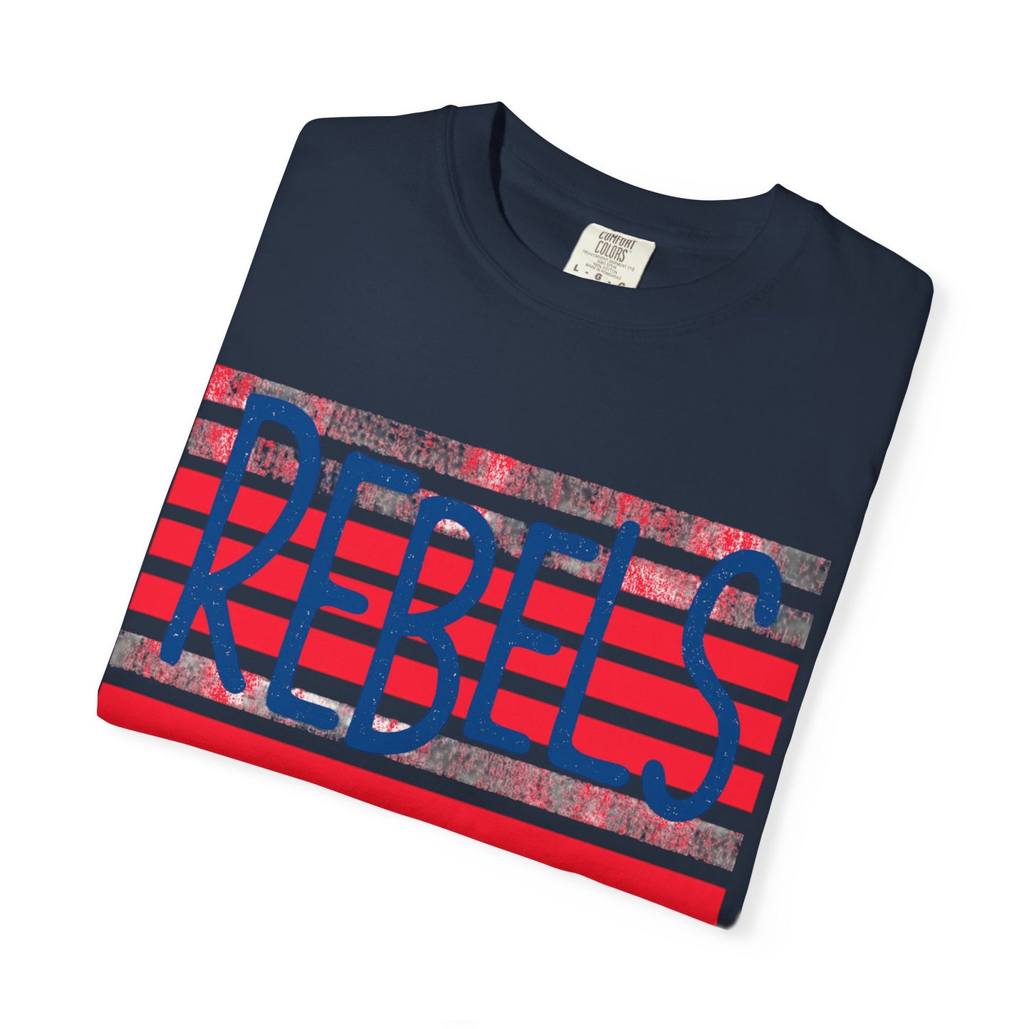 Rebels T-Shirt, Vintage Style Tee, Unisex Graphic Shirt, Summer Fashion, Independence Day Apparel, Football Game Day, Hotty Toddy