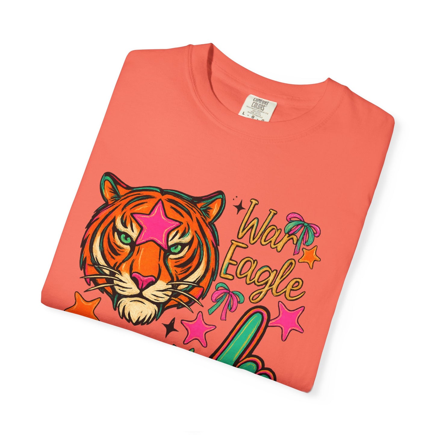 Vintage Preppy Tiger Football Game Day Unisex T-shirt