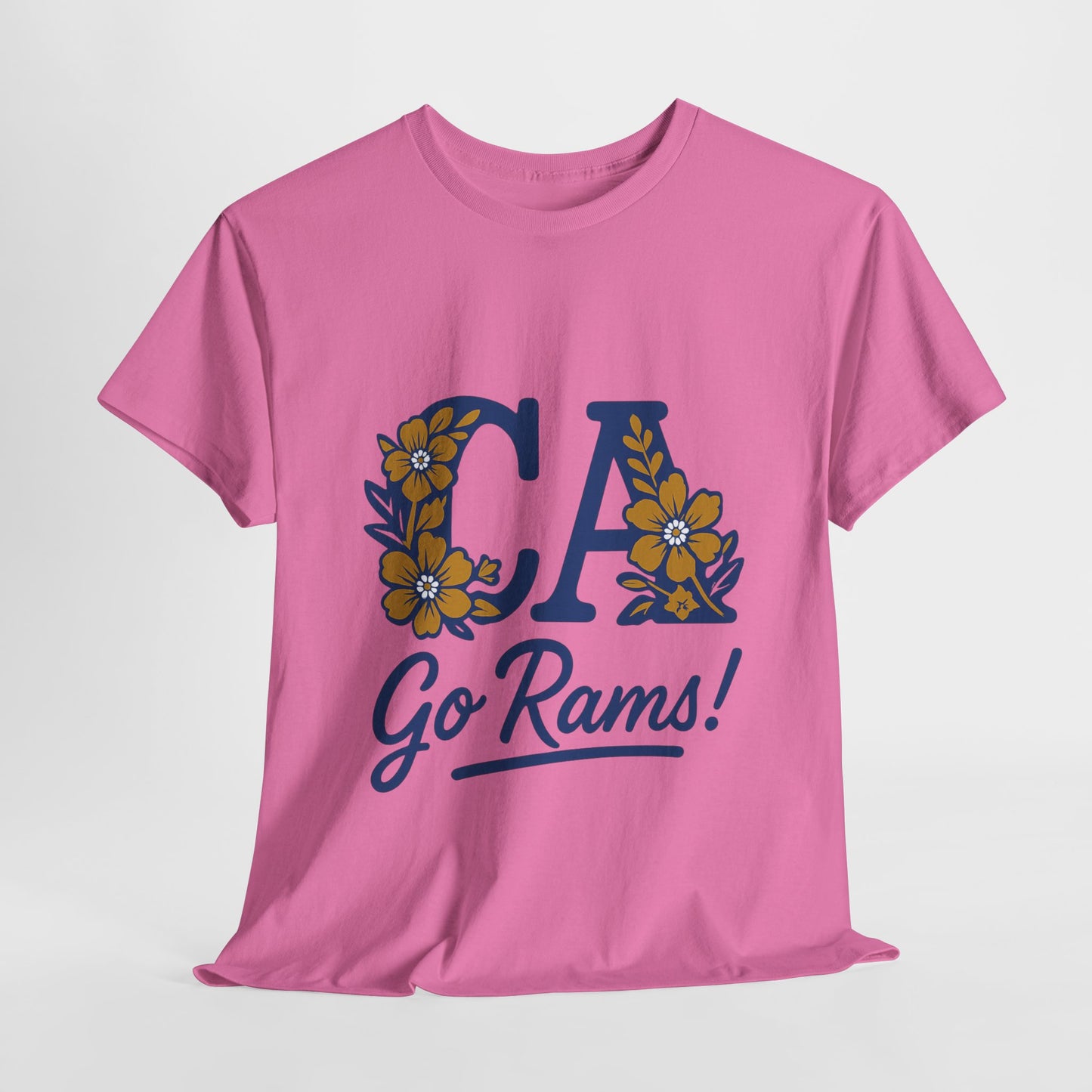 CA Rams Floral Tee