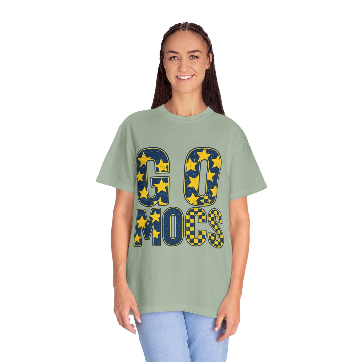 Cheerful 'GO MOCS' Unisex T-Shirt