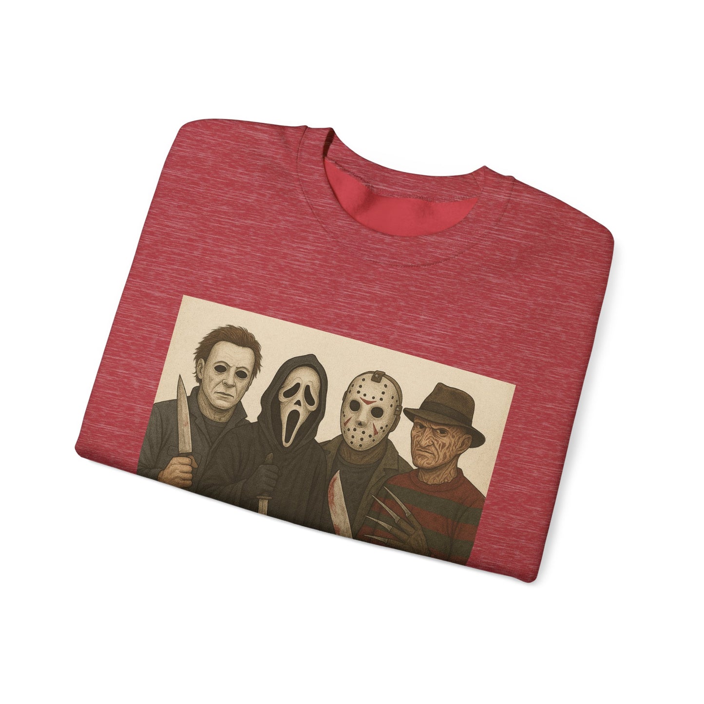 Spooky Movie Crewneck Sweatshirt - Halloween Horror Apparel