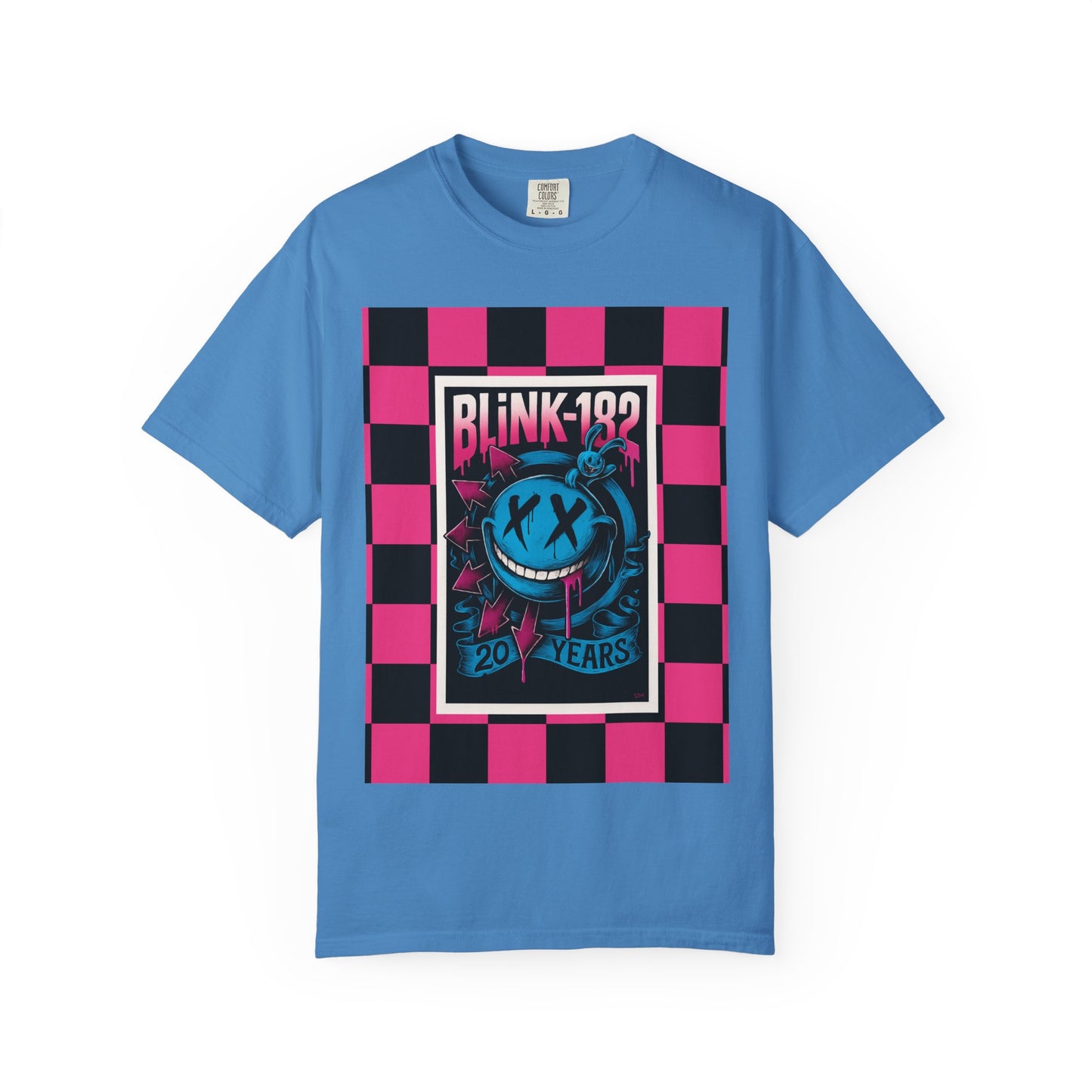 Blink-182 20 Years Unisex T-shirt, Music Tee, Vintage Graphic Shirt, Band Merch, Festival Wear, Concert Outfit