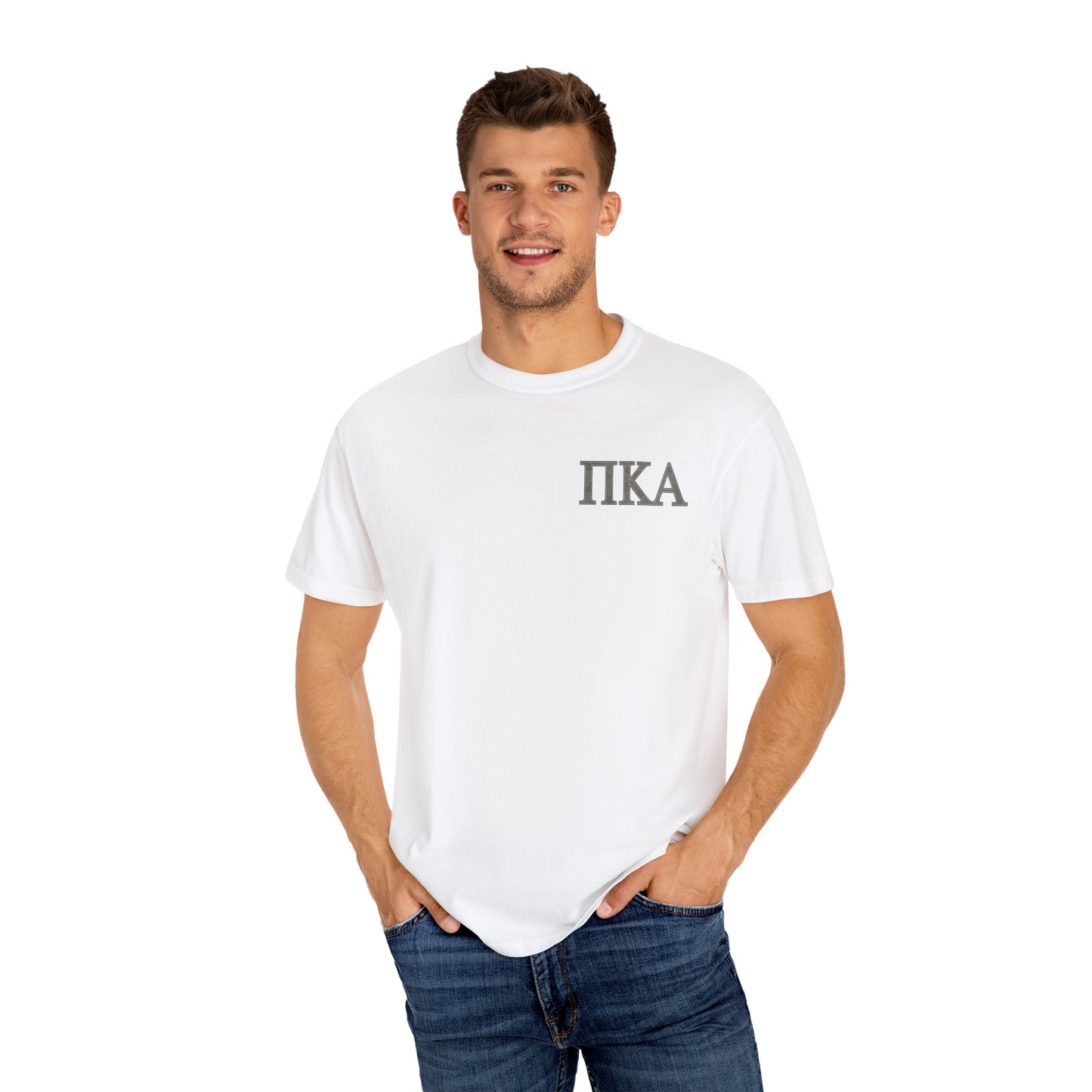 PiKappaAlpha Camouflage T-Shirt | Unisex Garment-Dyed Tee | Casual Wear, Greek Life Apparel, College Gifts, Brotherhood Shirt, Event [...]