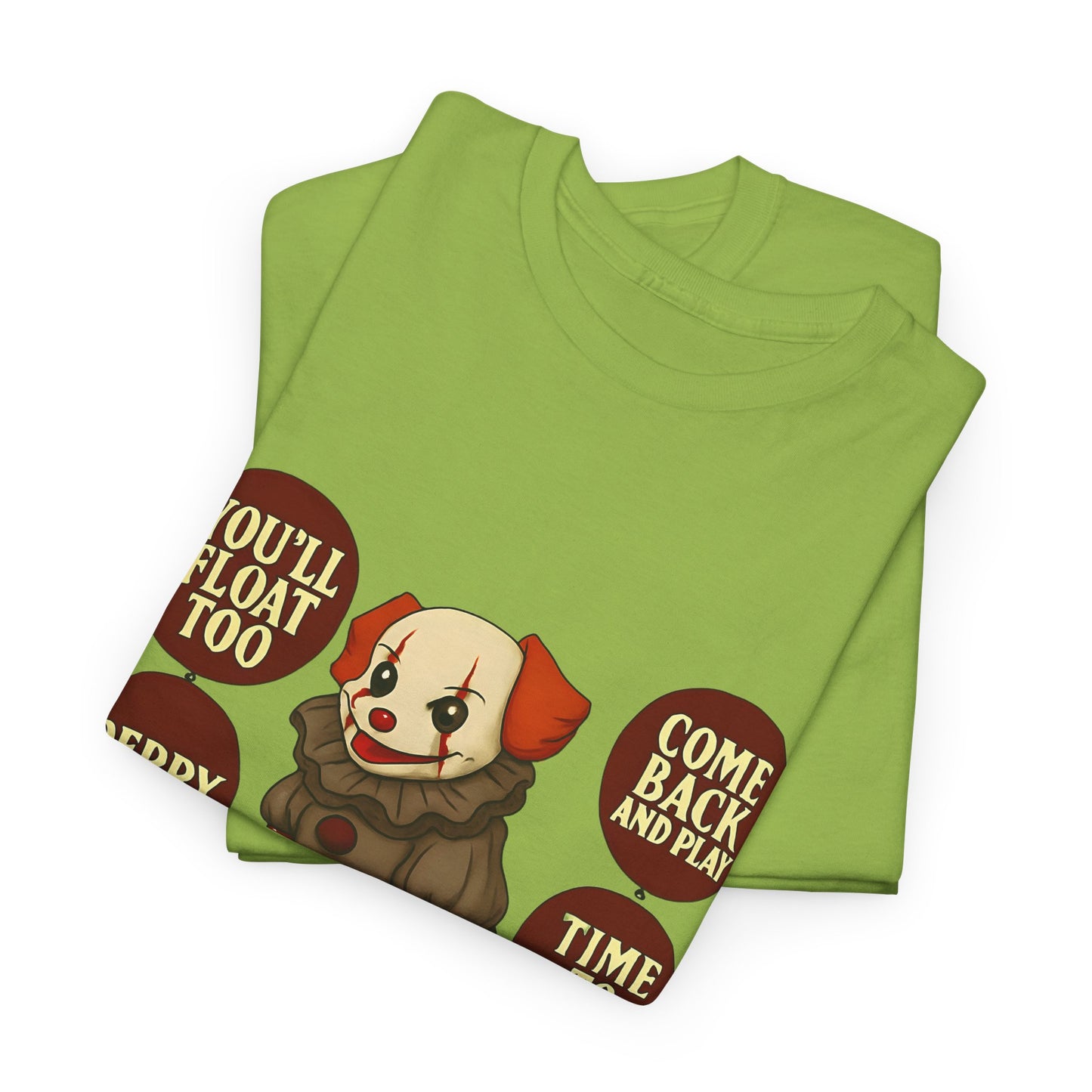 Spooky Dog Tee Clown Pup Pennywise