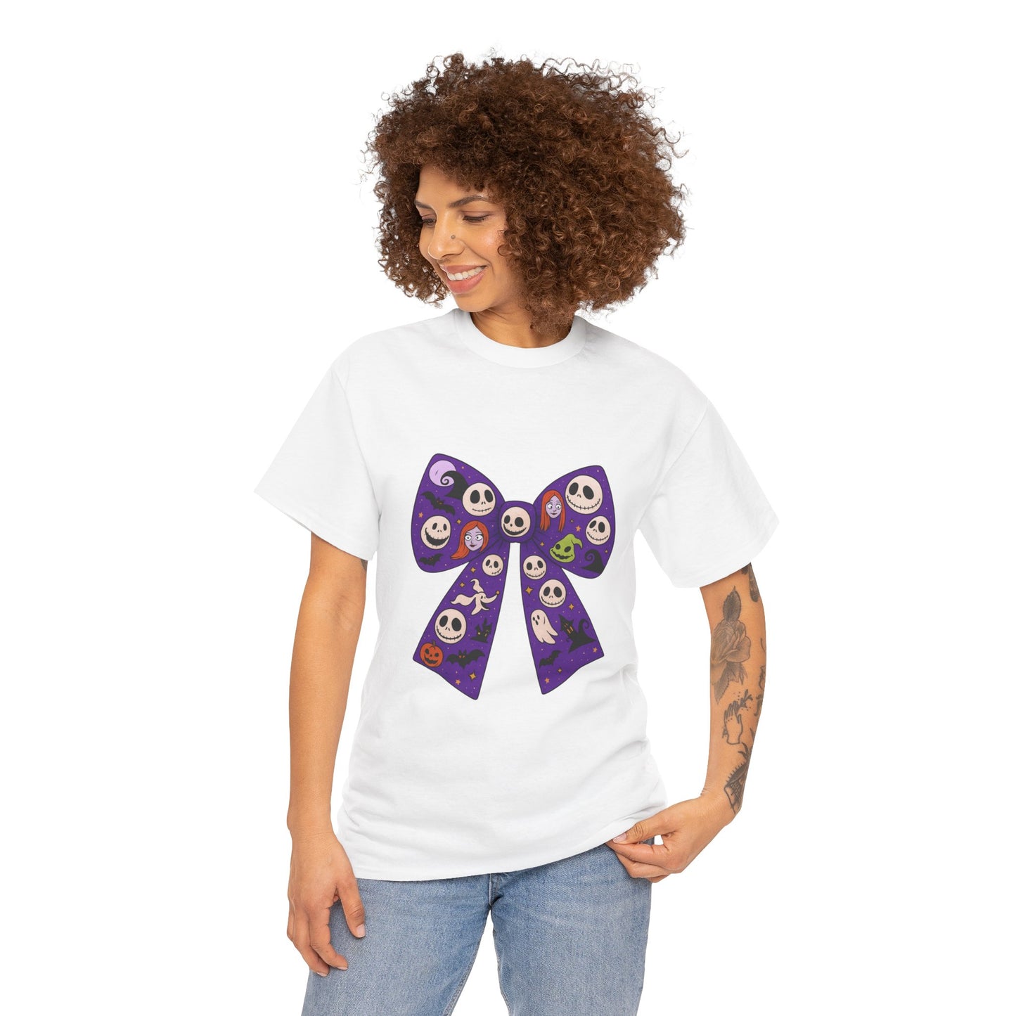 Halloween Themed Unisex Tee, Spooky T-Shirt, Cute Graphic Shirt, Gift for Halloween Lovers, Festive Casual Wear