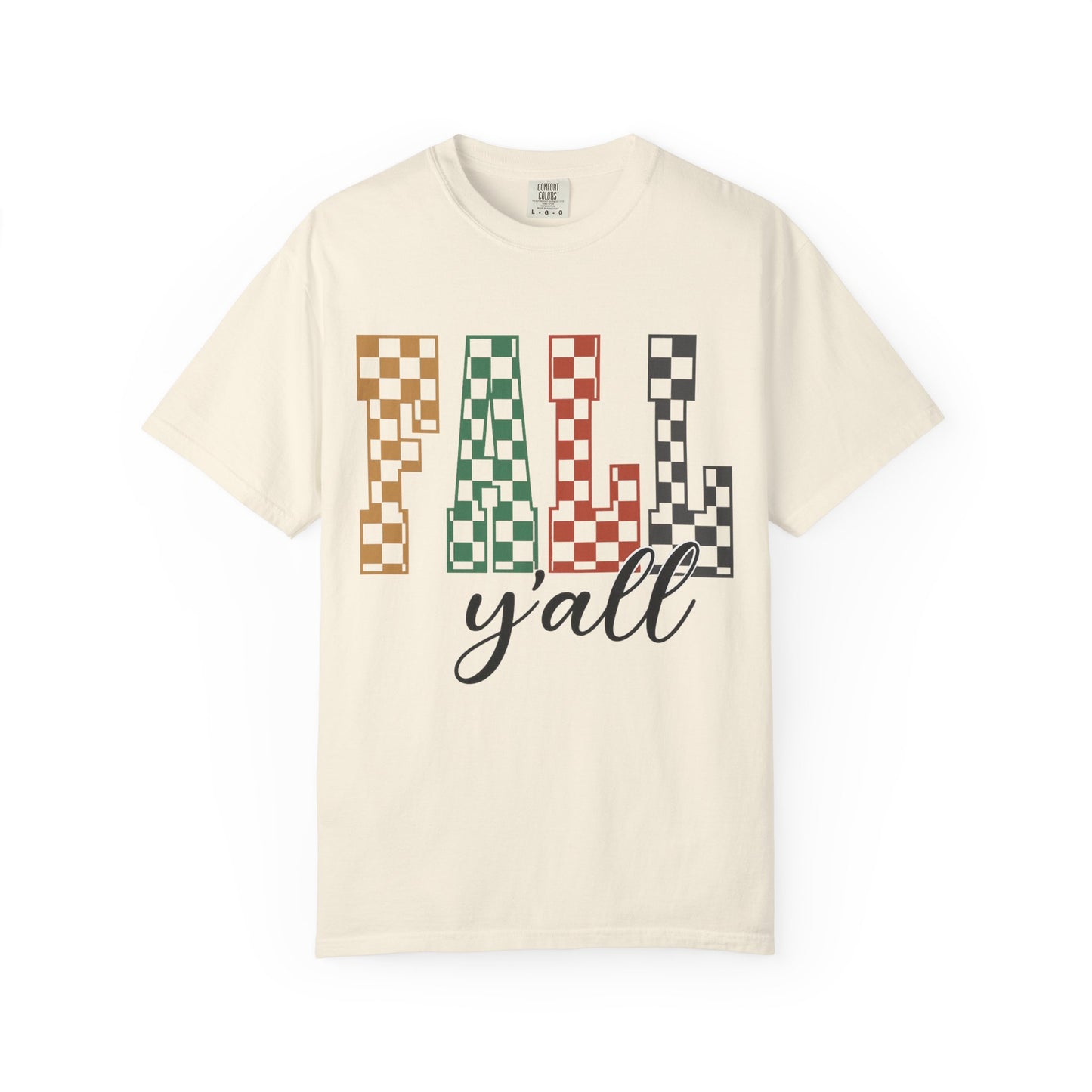Fall Y'all Unisex T-shirt - Cozy Autumn Apparel for Thanksgiving & Harvest Season