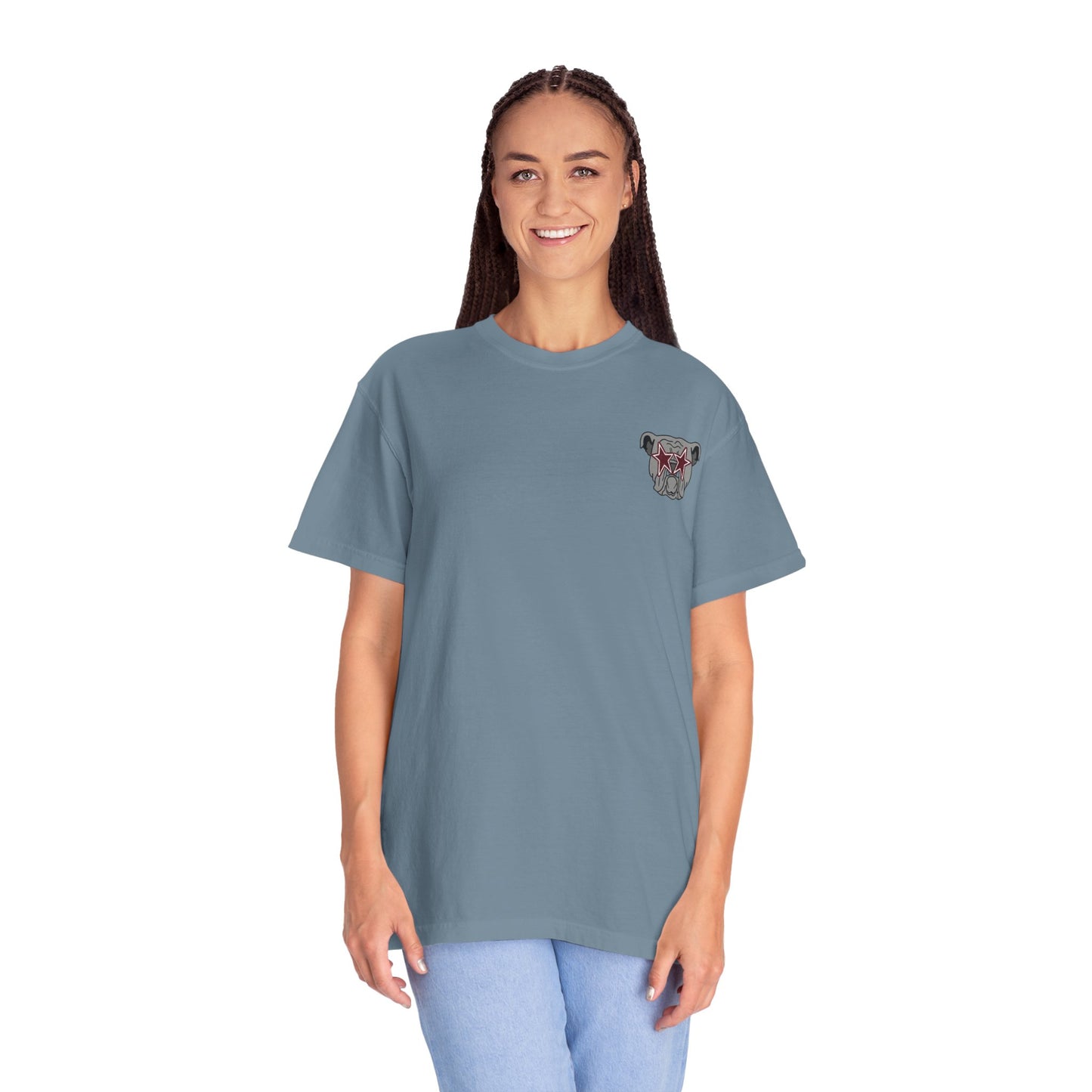 Bull Dogs Casual Tee - Unisex Garment-Dyed T-Shirt for Pet Lovers