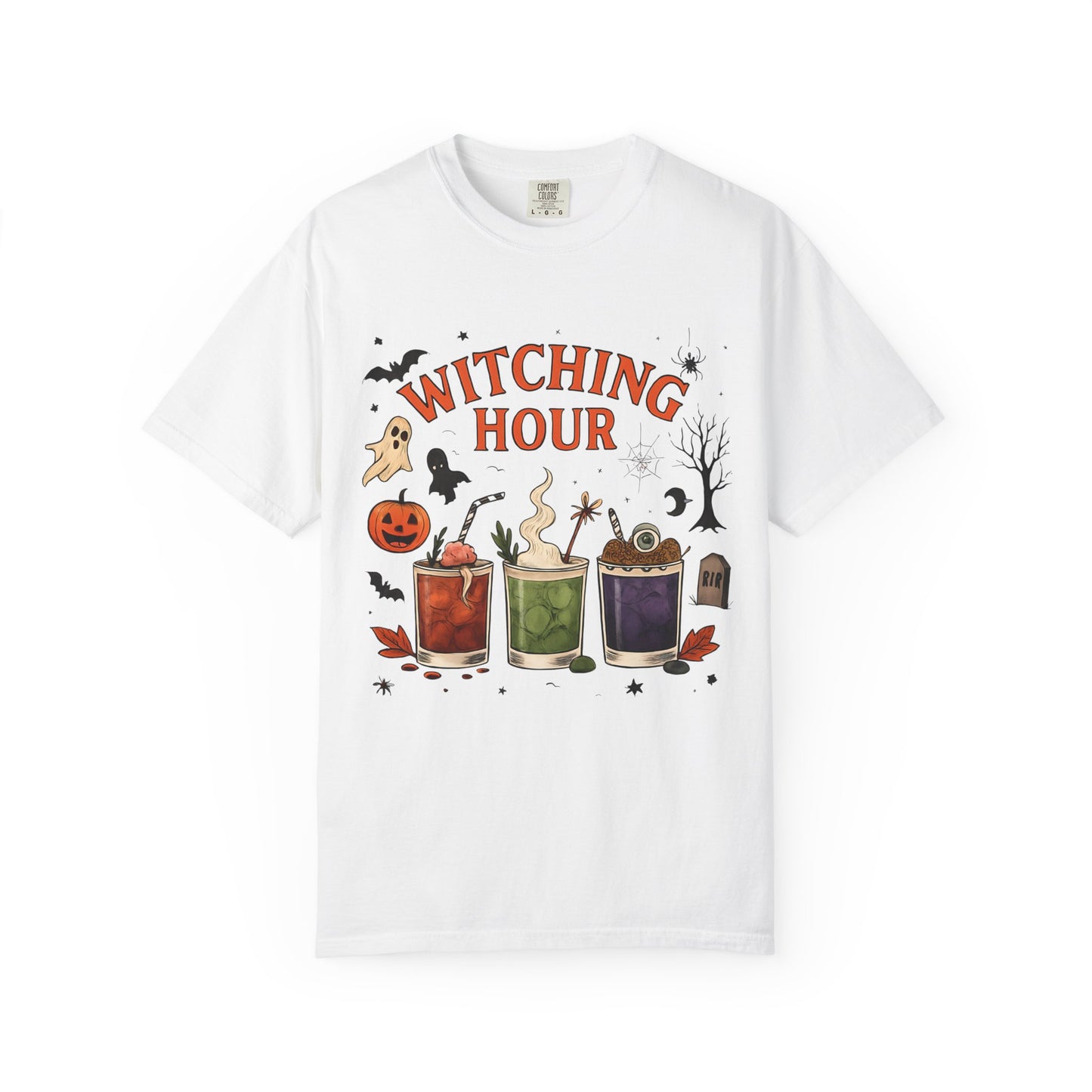 Witching Hour Cocktails T-Shirt | Halloween Apparel