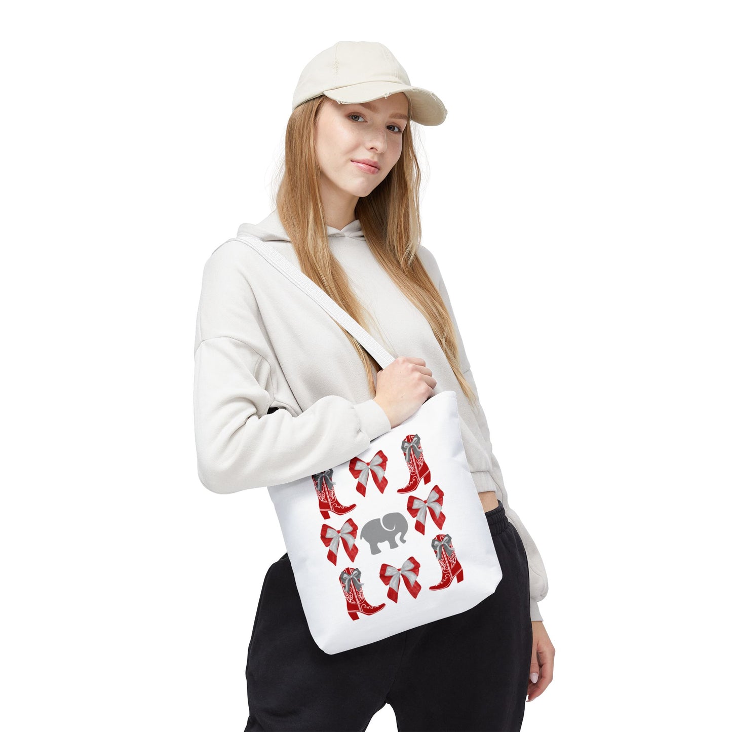 bama game day tote bag, tuscaloosa alabama gift, graduation gift, UA alumni, roll tide, rtr gift, bama fan gift, crimson tide gift, college student gift