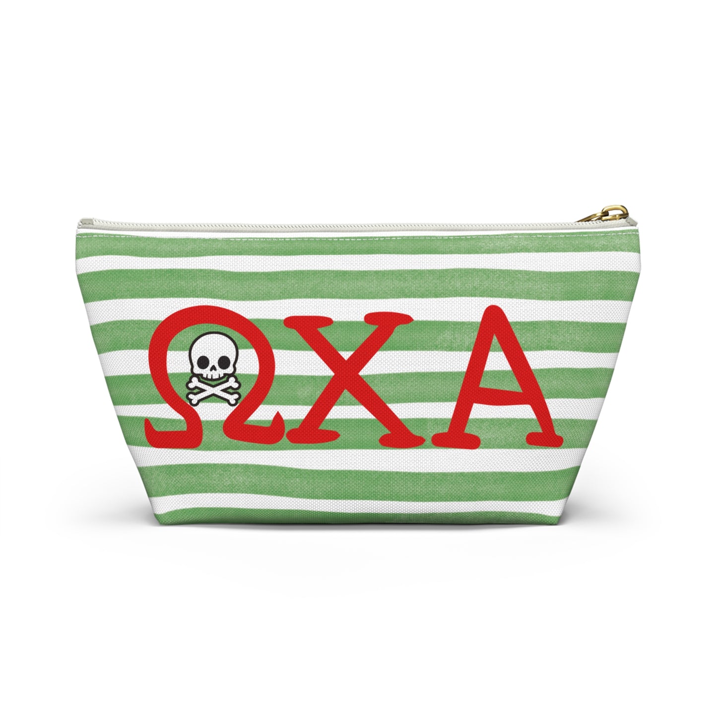 Alpha Chi Omega Stylish Accessory Pouch, Perfect for School, Travel, Organization, Gift for Friends, Makeup Bag, Pencil Case