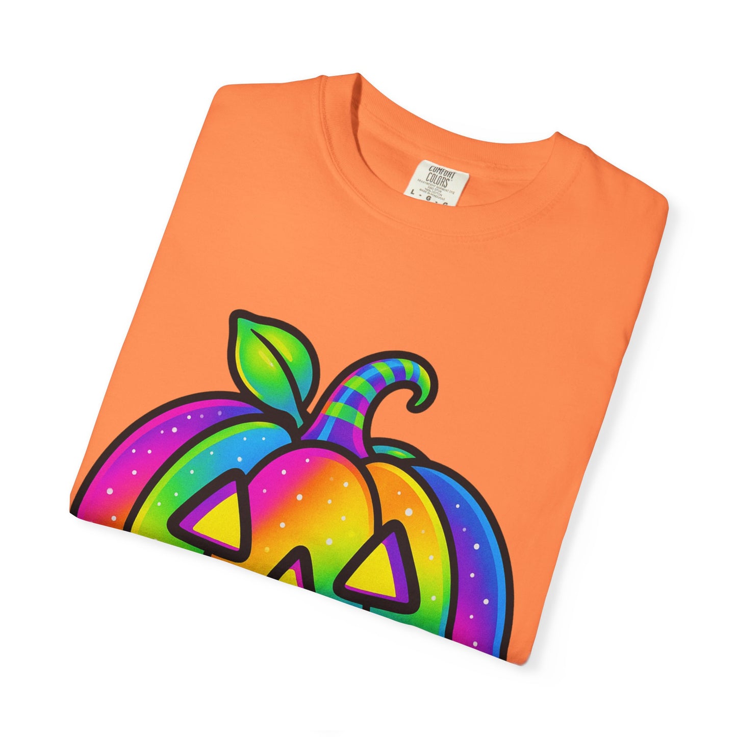 Colorful Pumpkin T-shirt for Halloween