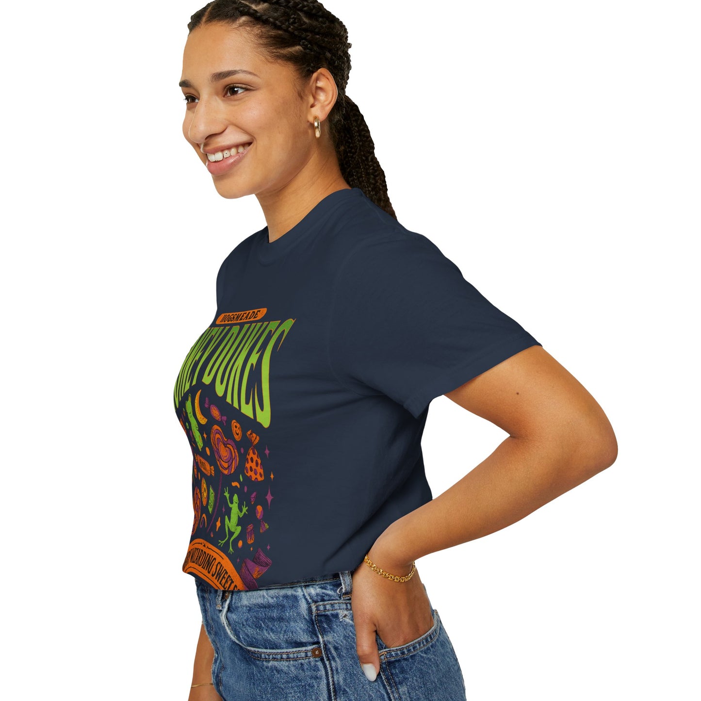 Honey Dukes Wizarding T-Shirt | Unisex Garment-Dyed Tee, Perfect for Fans, Gifts, Celebrations, Cosplay, and Everyday Wear