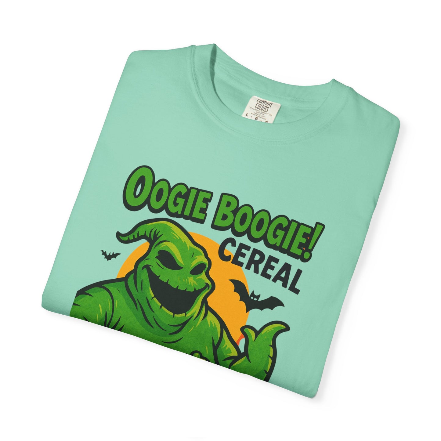 Oogie Boogie Cereal Unisex T-Shirt, Halloween Tee, Cartoon Apparel, Gifts for Fans, Unique Graphic Shirt, Spooky Style