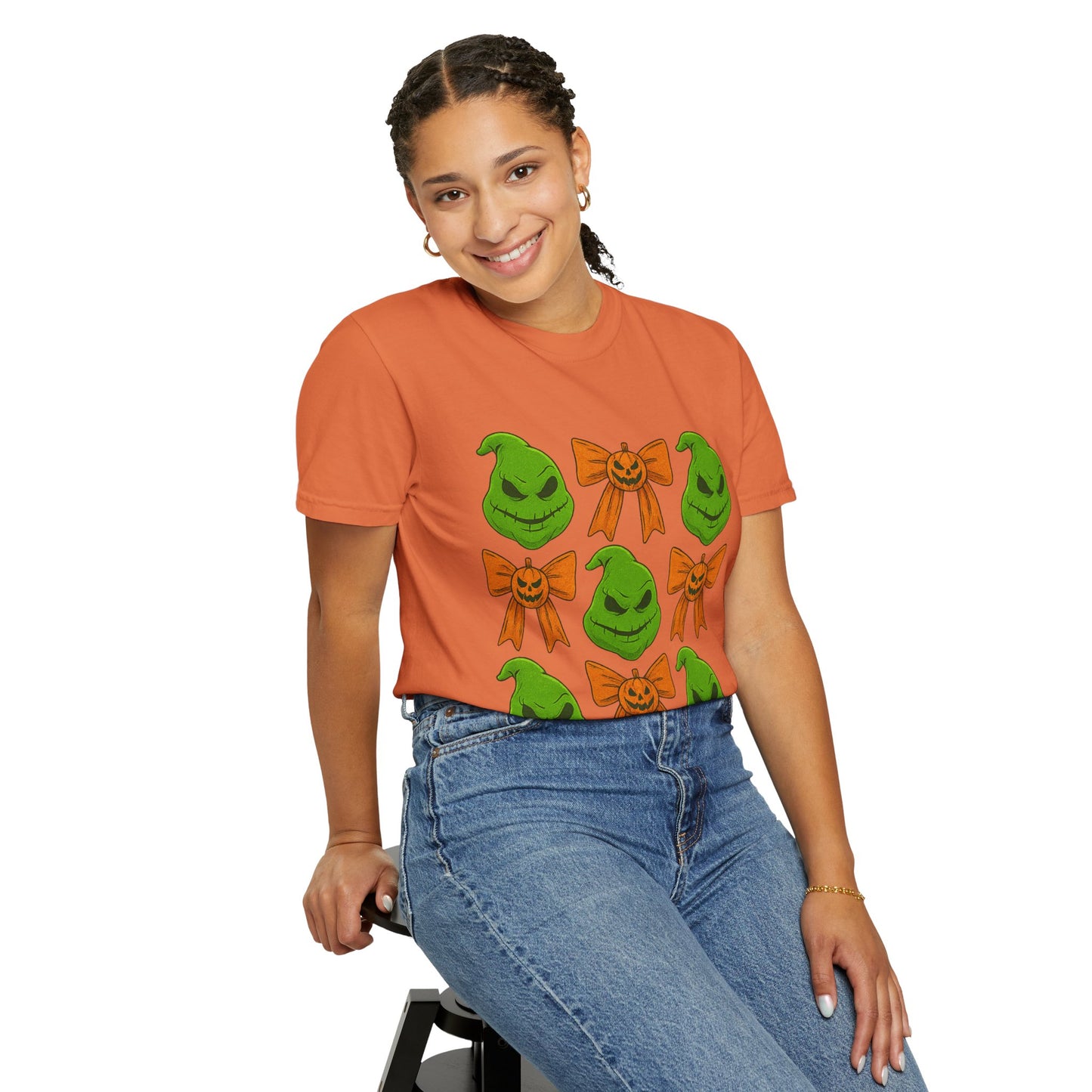 Oogie Boogie Holiday T-Shirt | Fun Gift for Christmas, Unisex Cotton Tee, Festive Apparel, Grinch Lovers, Green Character Design