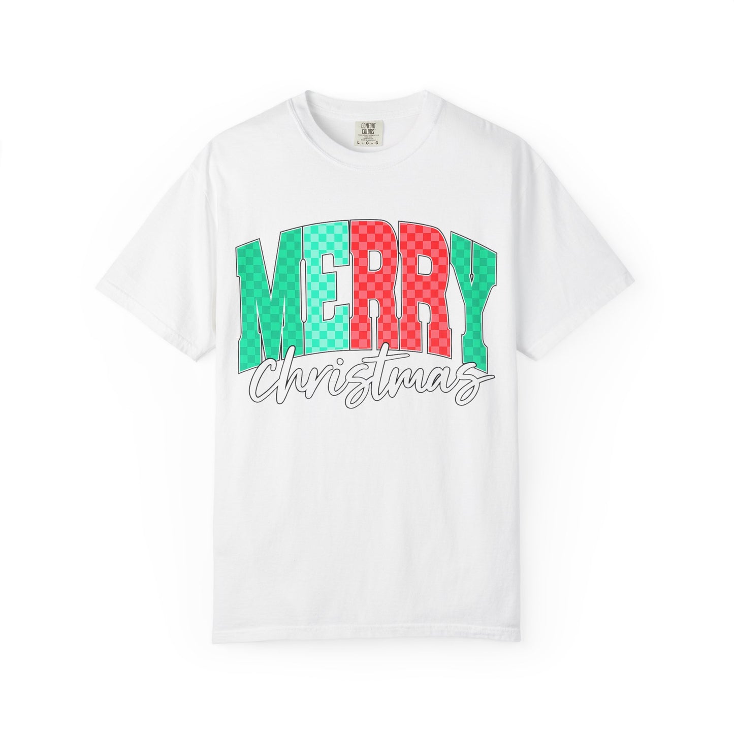 Merry Christmas Unisex Garment-Dyed T-Shirt
