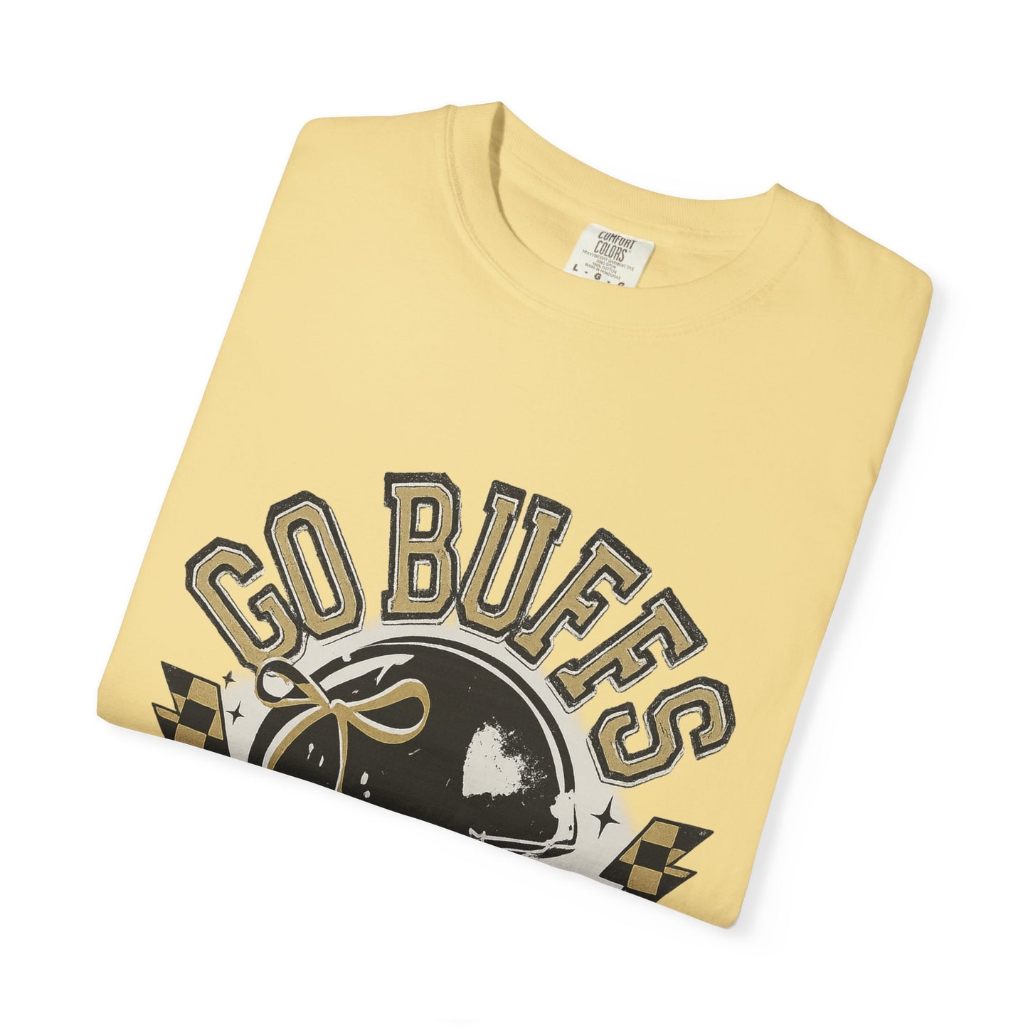Vintage Sports Fan T-Shirt - Go Buffs Graphic Tee