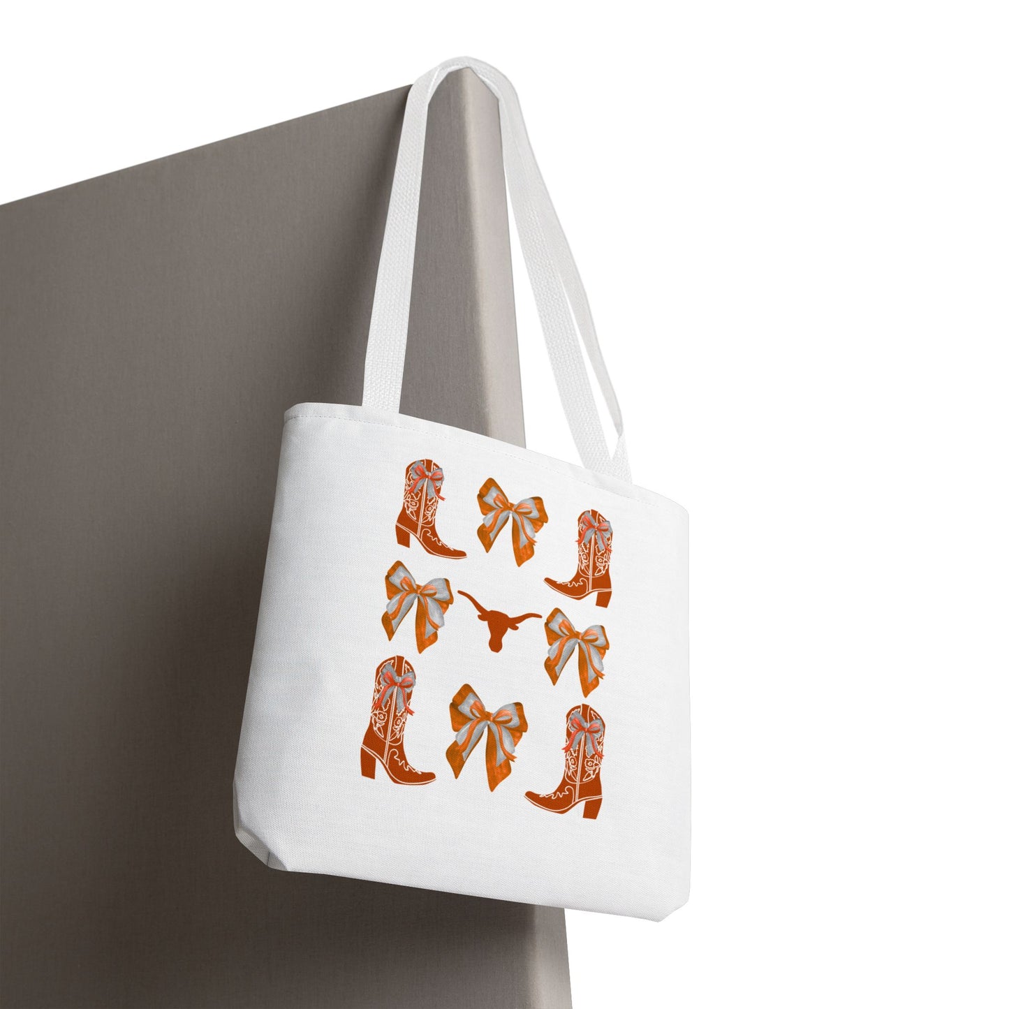Tx longhorns Stylish Western Tote Bag, Cowgirl Style Accessories, Everyday Use, Gift for Rodeo Fans, hook em horns, texas game day, tx fan gift, graduation gift, texas alumni