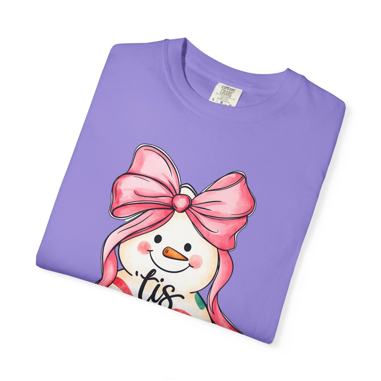 Festive Snowman T-Shirt - 'Tis the Season