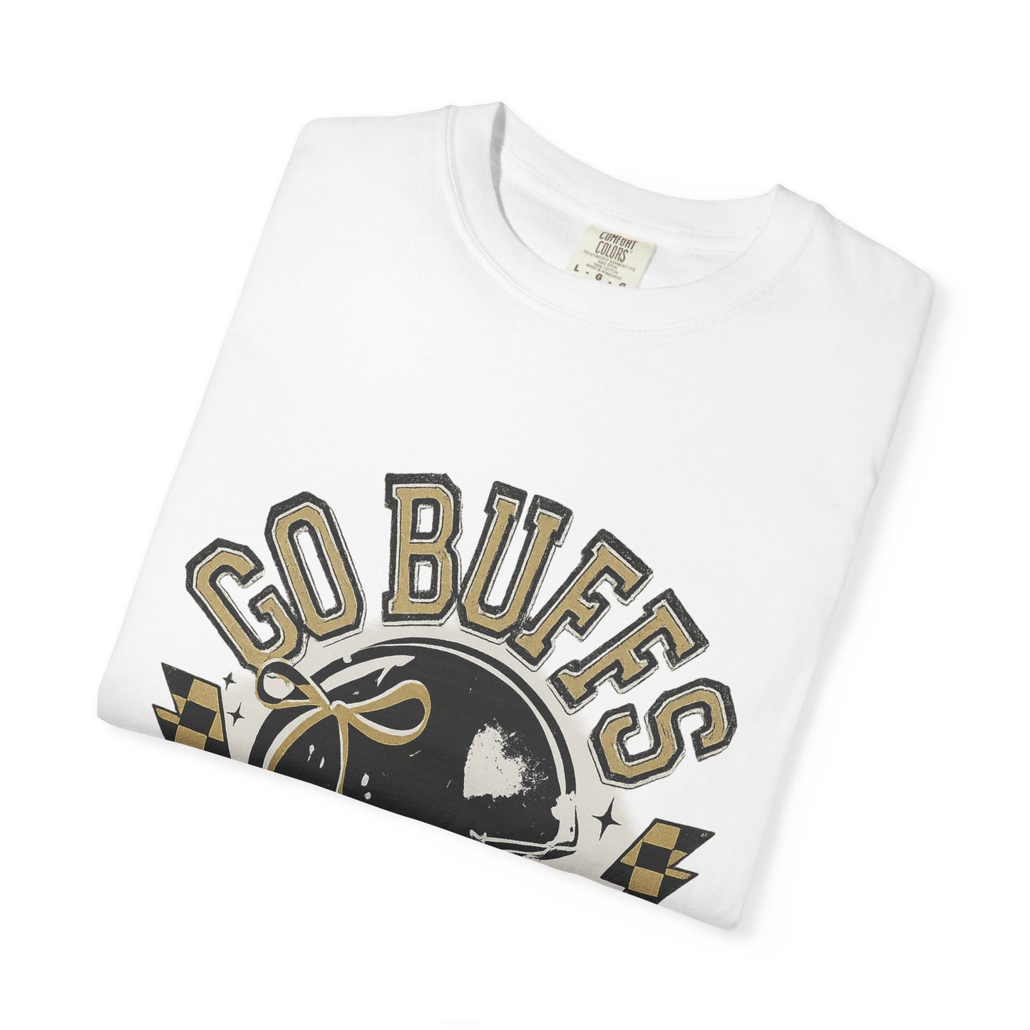 Vintage Sports Fan T-Shirt - Go Buffs Graphic Tee
