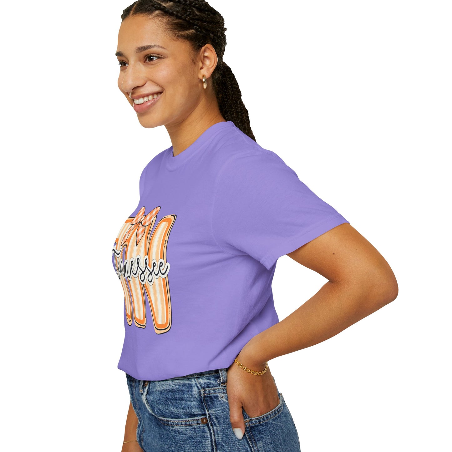 T-Shirt Tennessee Bow State Southern Pride Casual Wear Gift