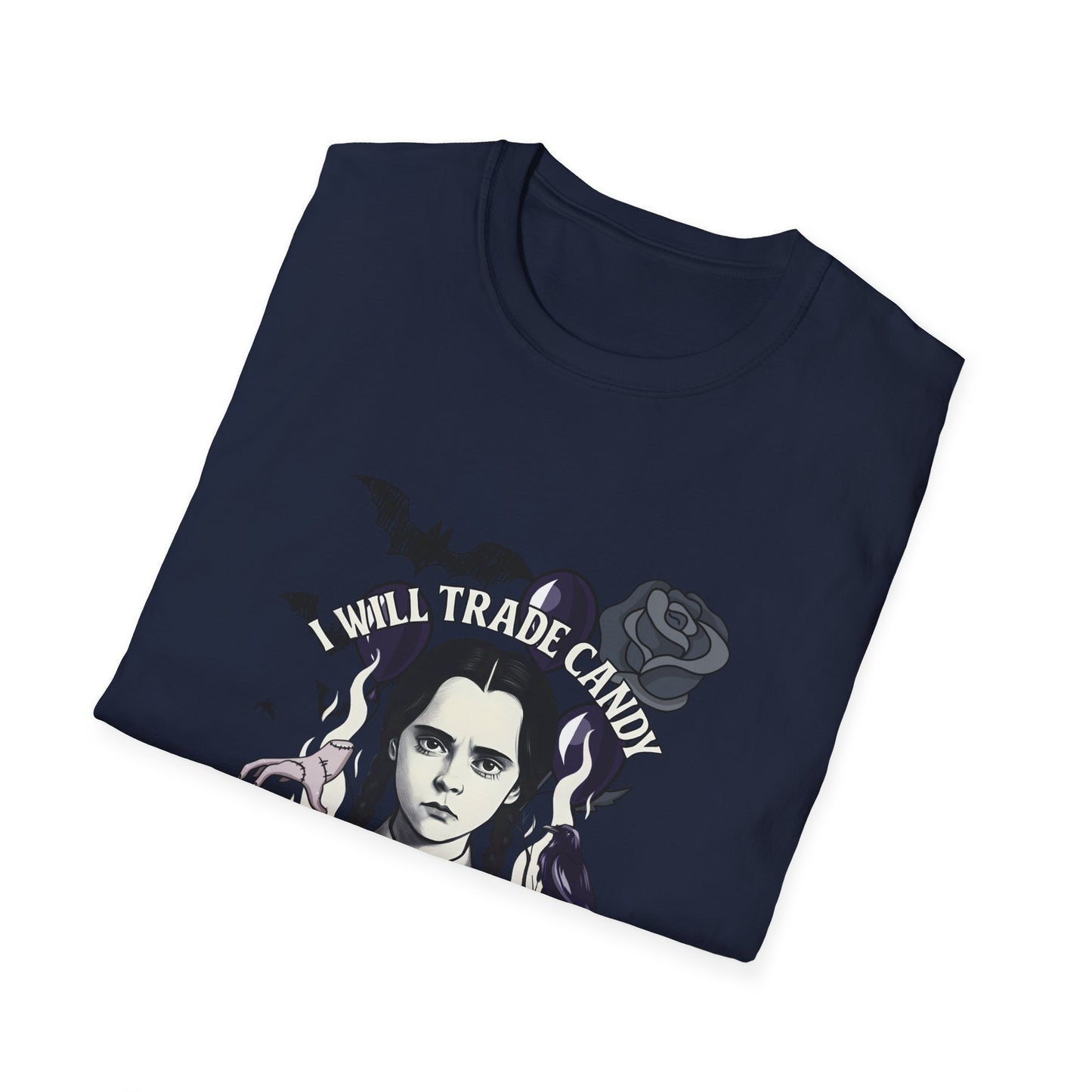 Gothic Family Tribute Unisex Tee - Halloween Dark Aesthetic Apparel
