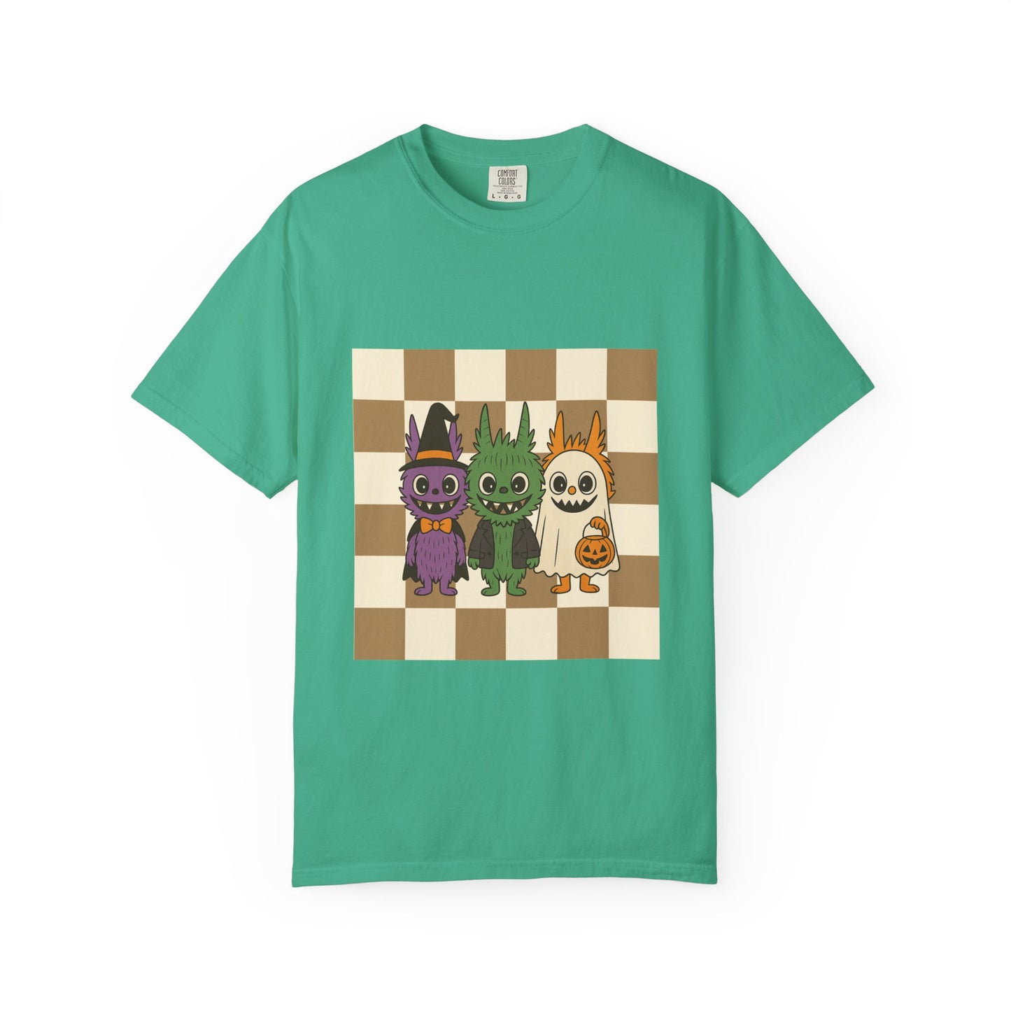 Cute Halloween Monster T-Shirt, Spooky Graphic Tee, Fall Apparel, Unisex Shirt, Trick or Treat, Halloween Party Outfit