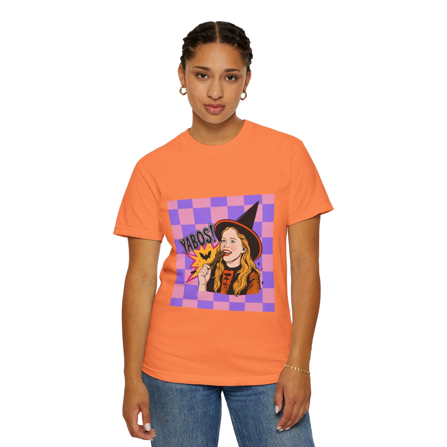 Witchy Vibes T-shirt - Yabos Graphic Tee, Cute Halloween Shirt, Unisex Funny Costume Top, October Celebration Attire, Gift for Witch Lovers