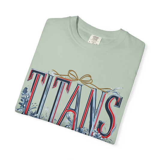 Floral Titans Garment-Dyed T-Shirt