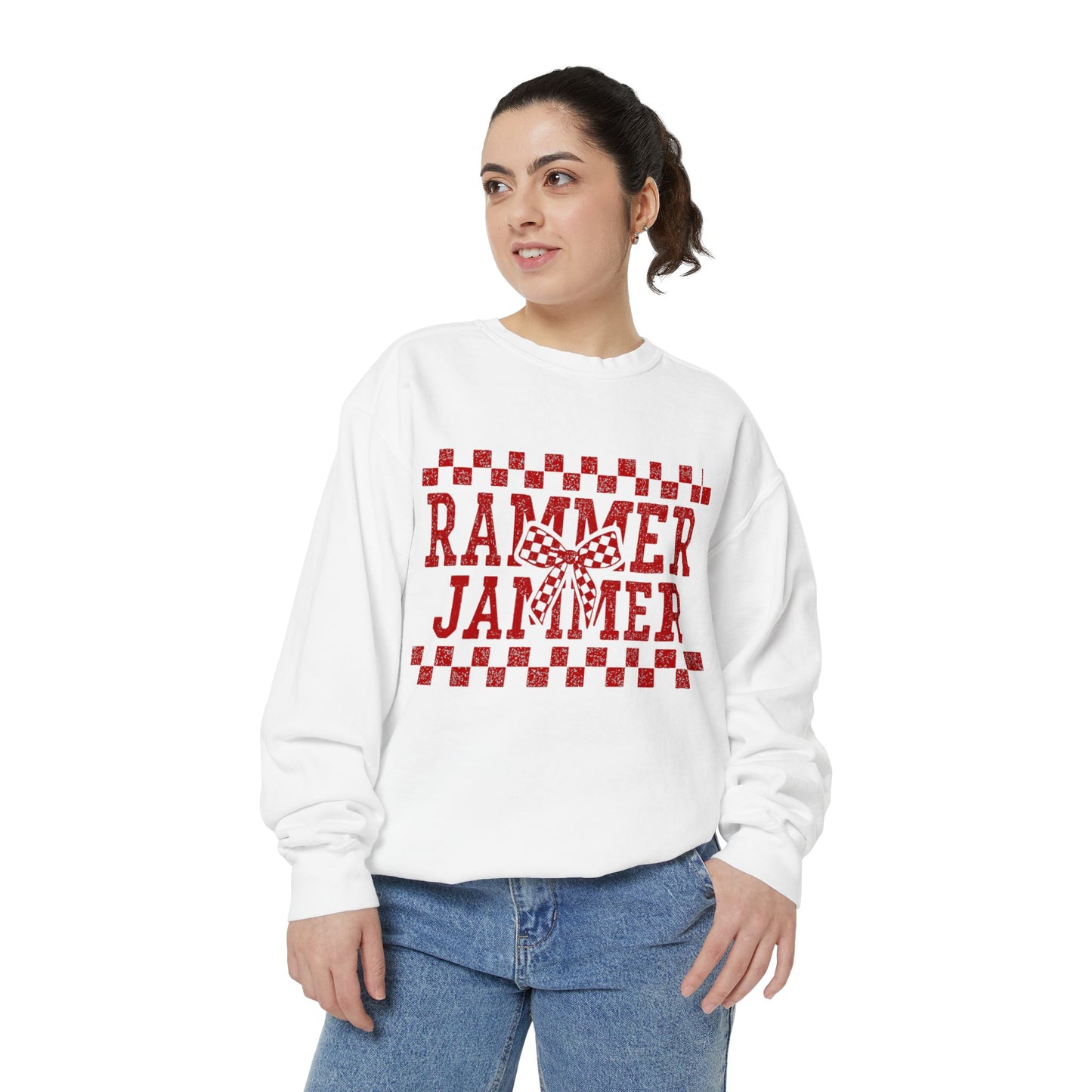 Rammer Jammer Sweatshirt, Cozy Unisex Pullover, Perfect for Game Day, Tailgate, Family Gatherings, Holiday Gifts
