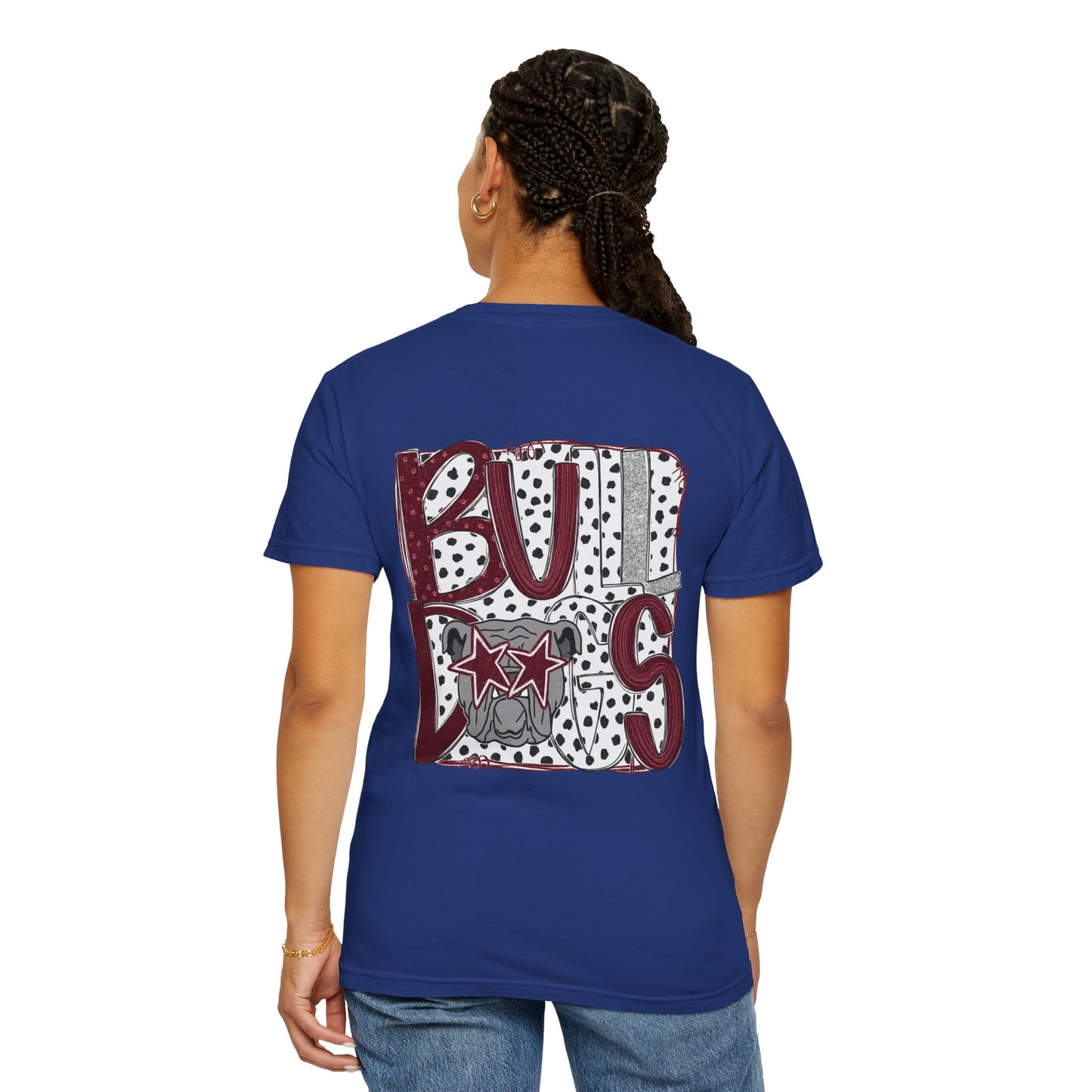 Bull Dogs Casual Tee - Unisex Garment-Dyed T-Shirt for Pet Lovers