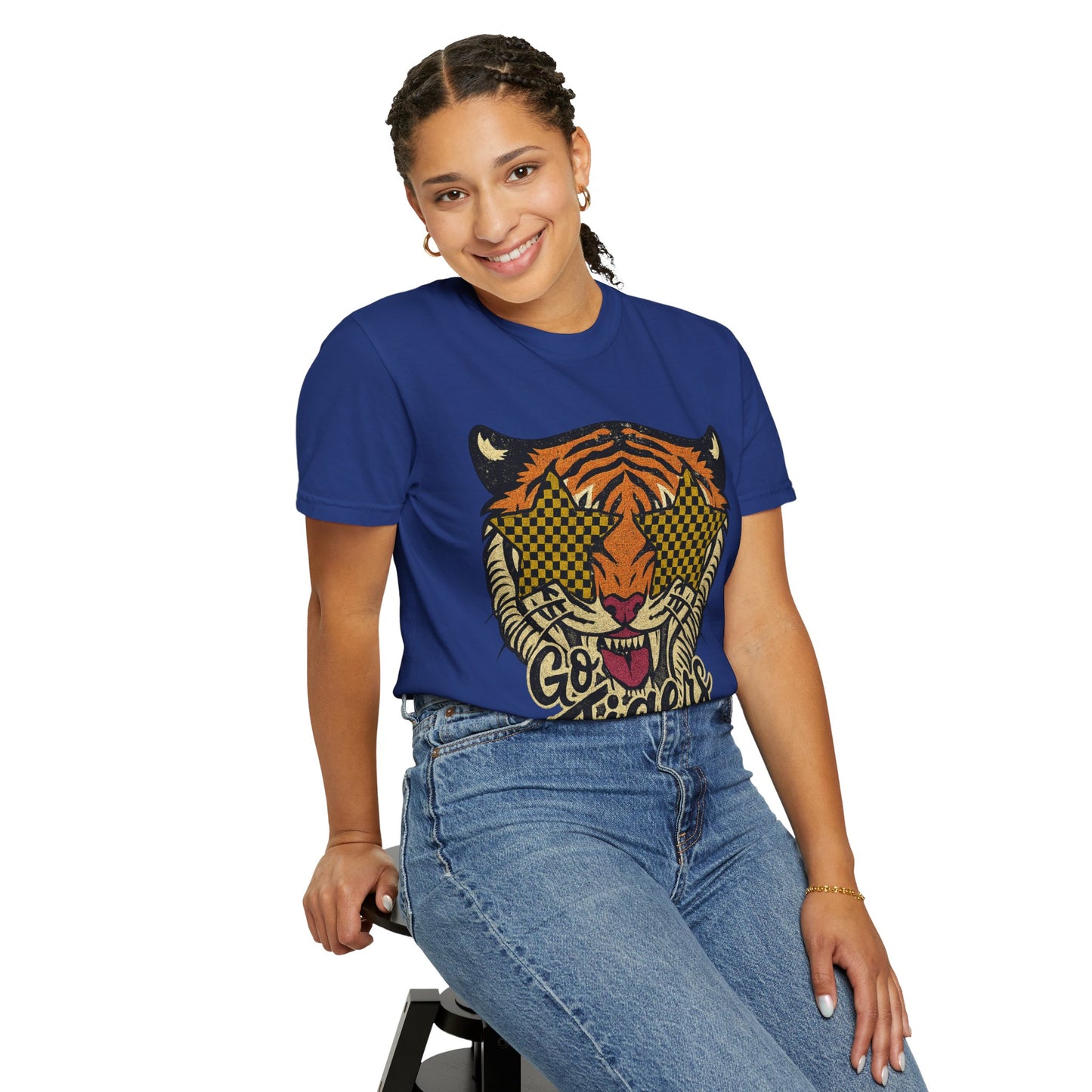 Bold Tiger Graphic Unisex T-Shirt - Go Tigers Design for Missouri Lovers