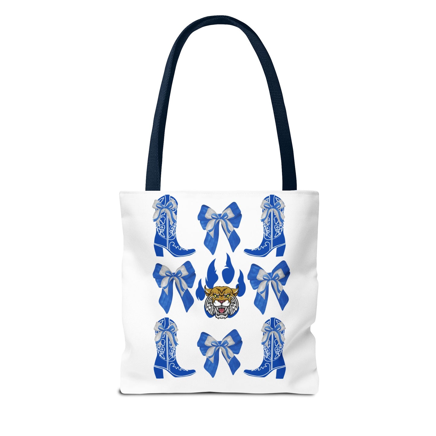 KY wildcats Stylish Blue Cowboy Boots Tote Bag, Kentucky Wildcats Fan, Kentucky Game Day, UK Wildcats, Kentucky Alumni, Graduation Gift, Lexington KY Gift
