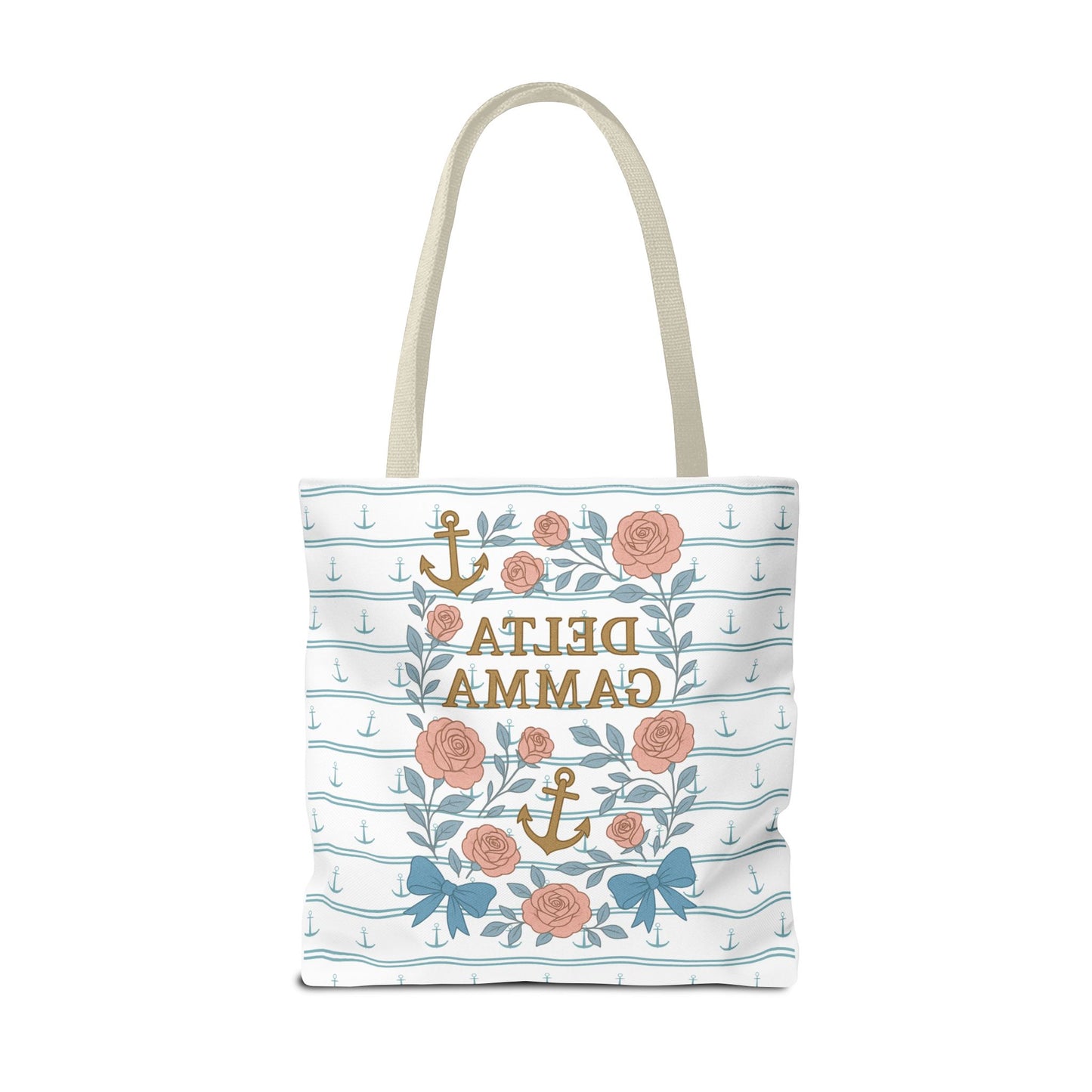Floral Tote Bag - Delta Gamma Sisterhood Gift