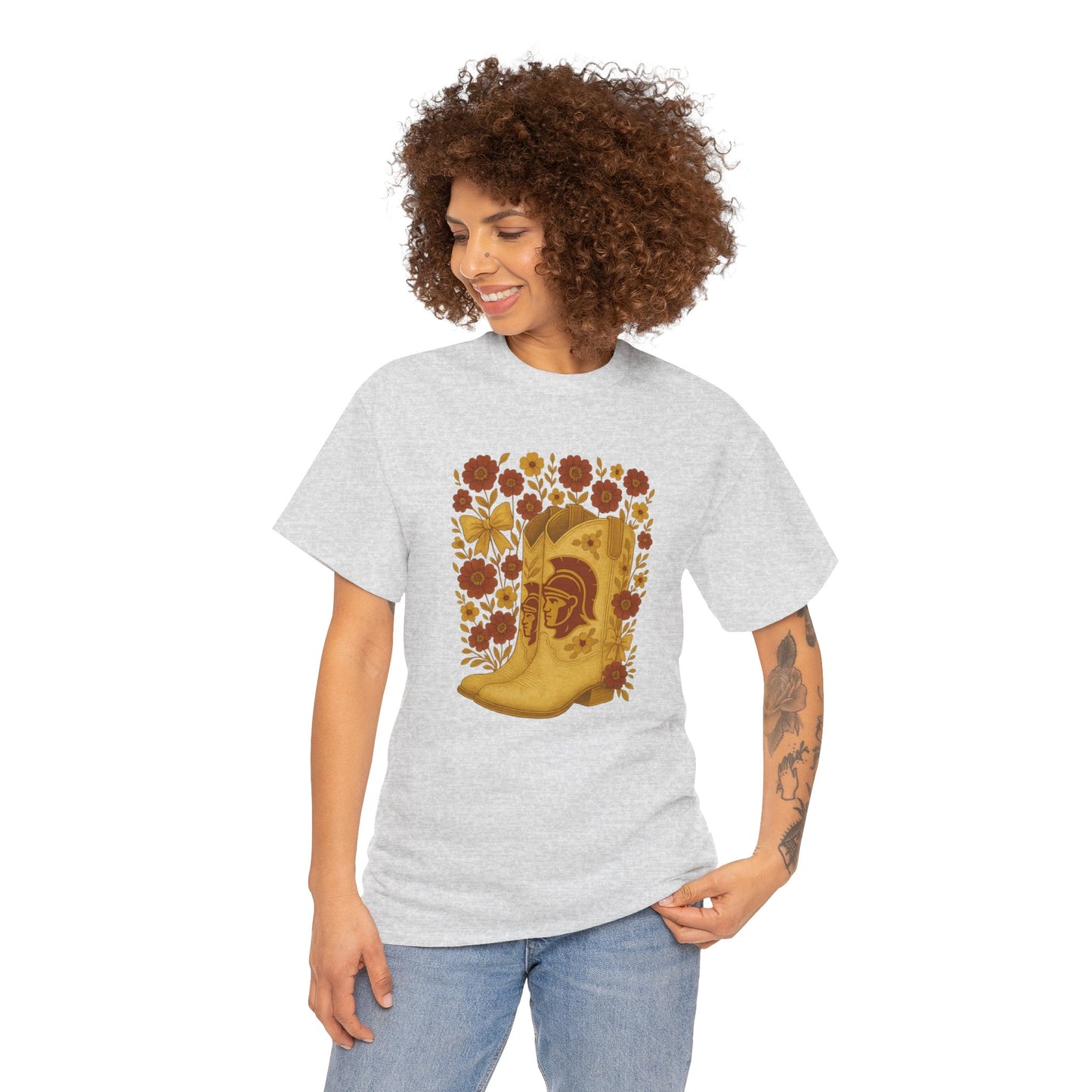 Trojans Cowboy Boot Tee