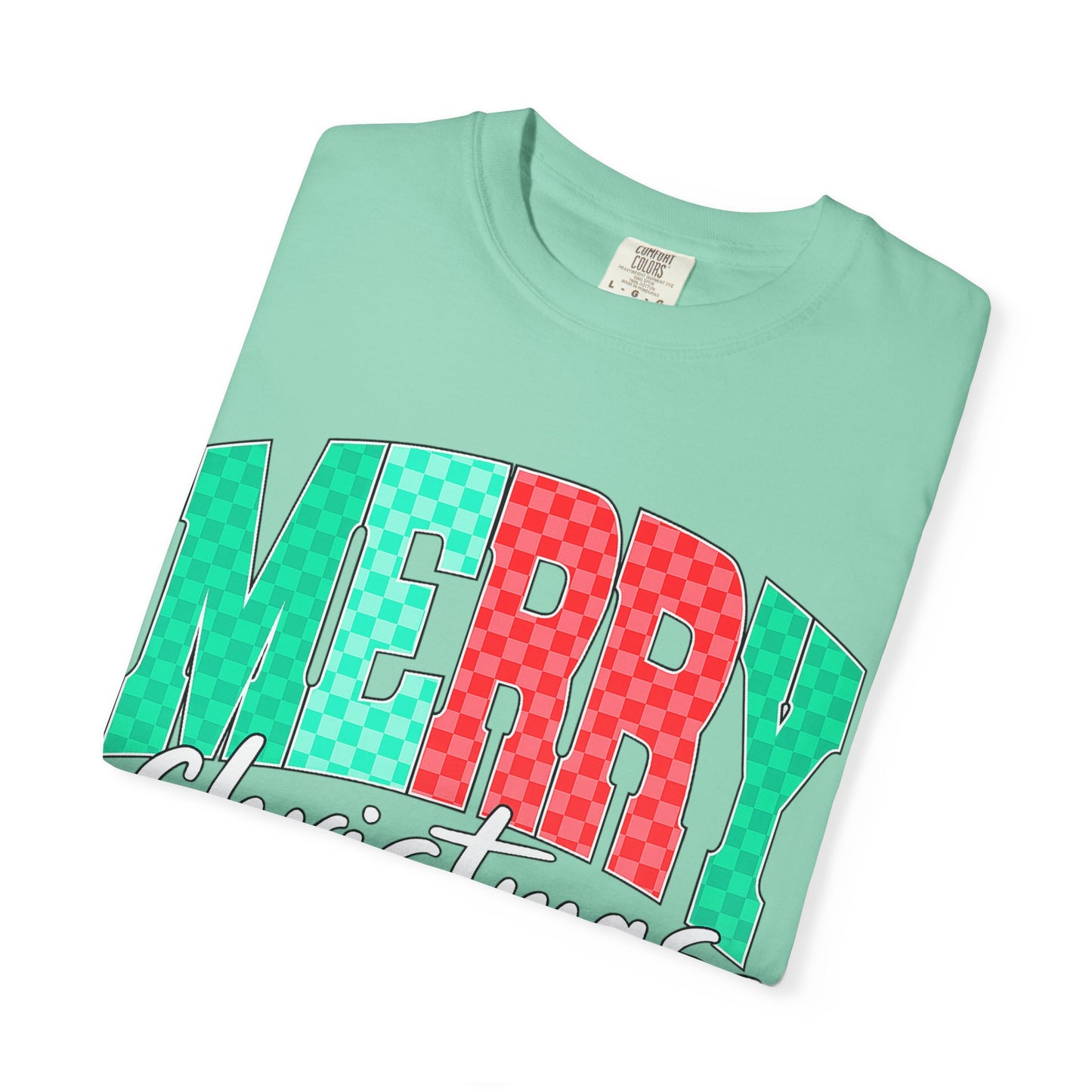 Merry Christmas Unisex Garment-Dyed T-Shirt